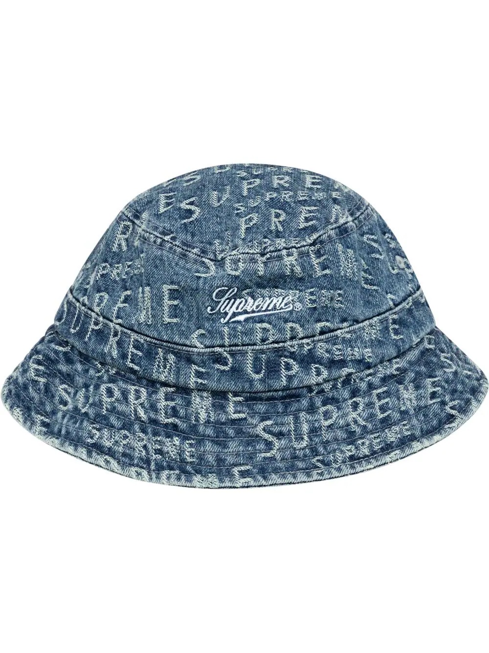 jacquard logo "SS 21" bucket hat - 1