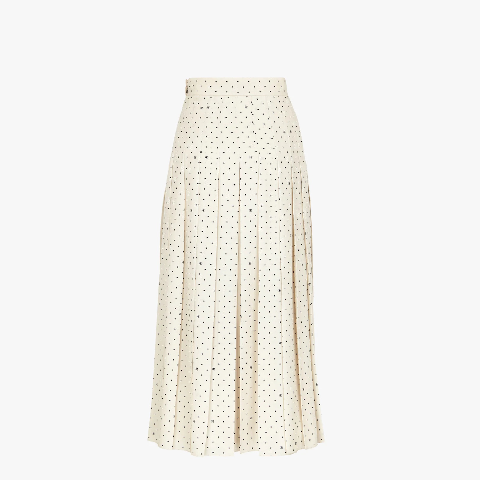 White silk skirt - 2