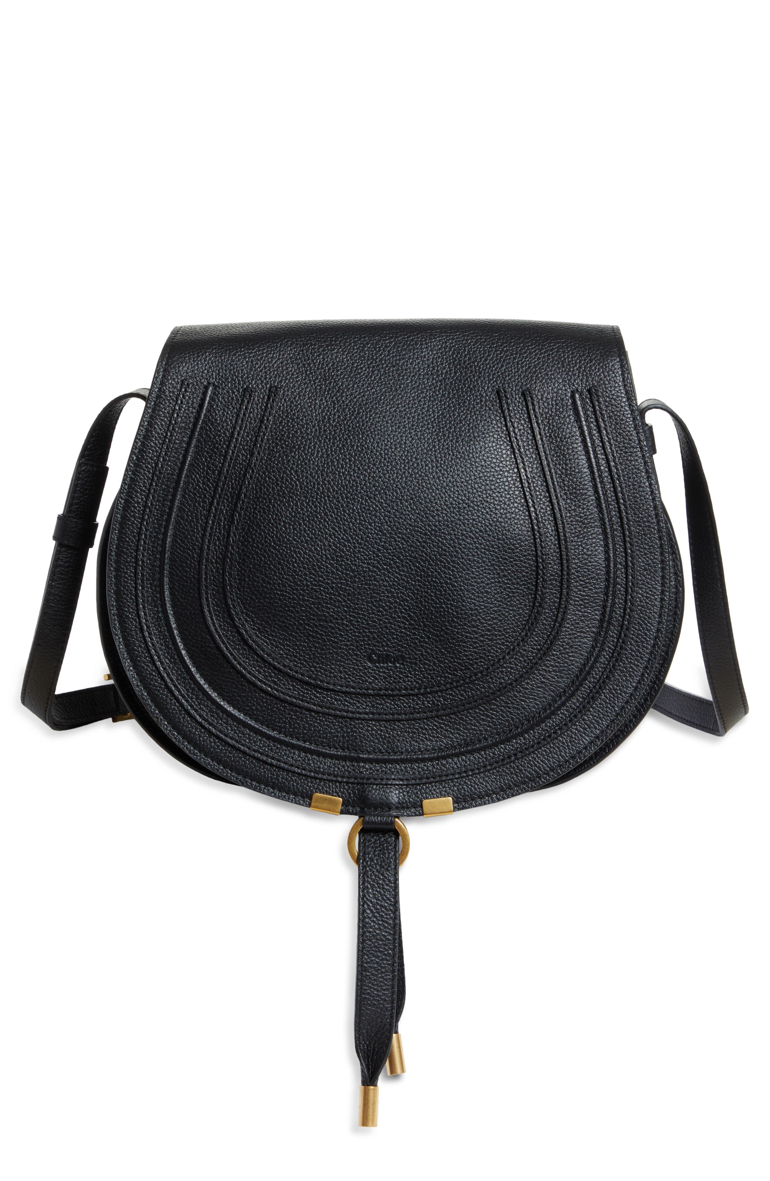 Medium Marcie Leather Crossbody Bag - 1