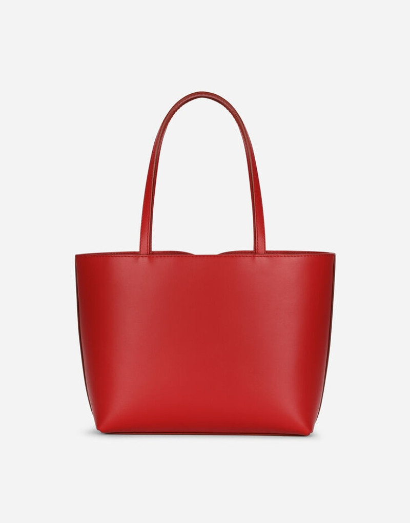 Small calfskin DG logo shopper 4