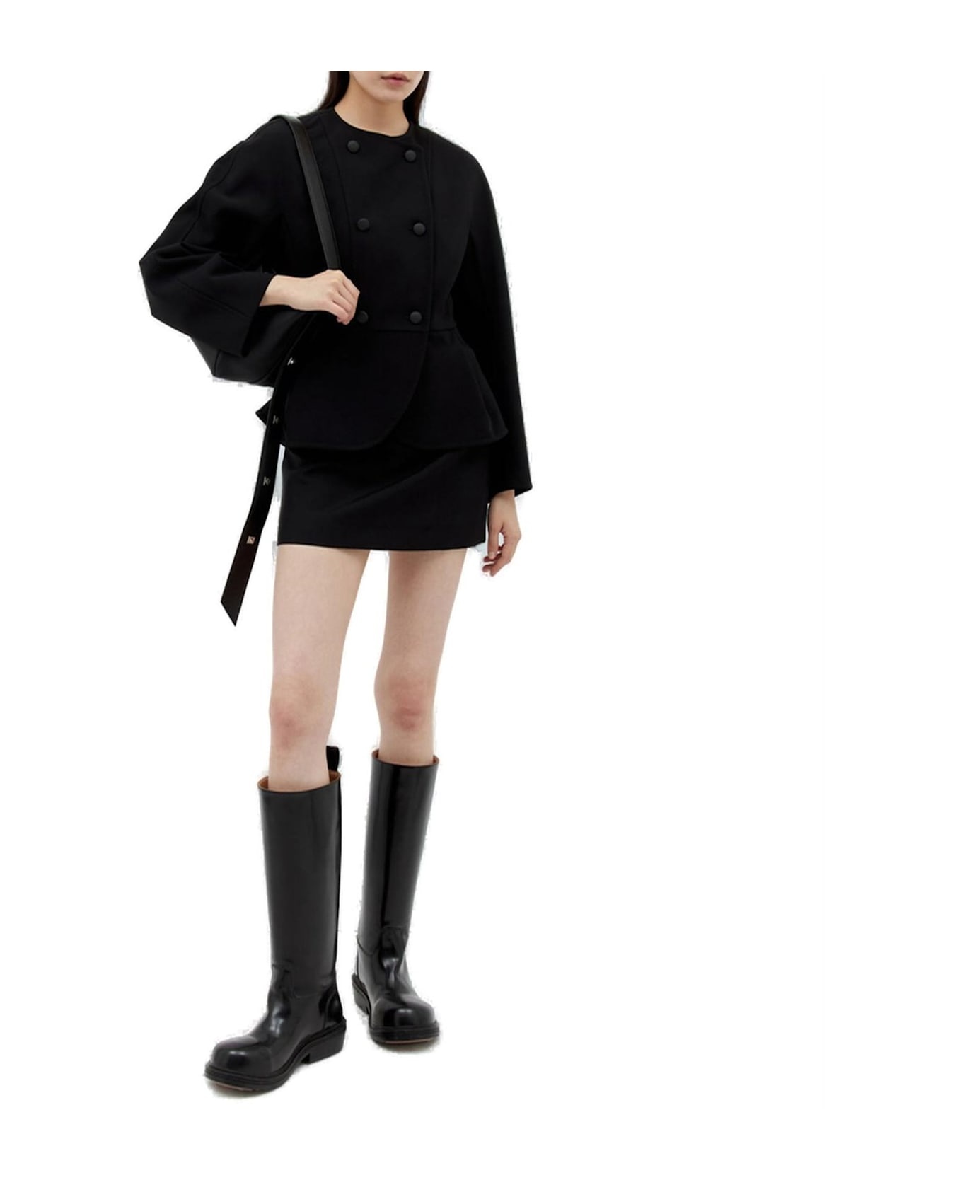 Doublebreasted Longsleeved Jacket - 3
