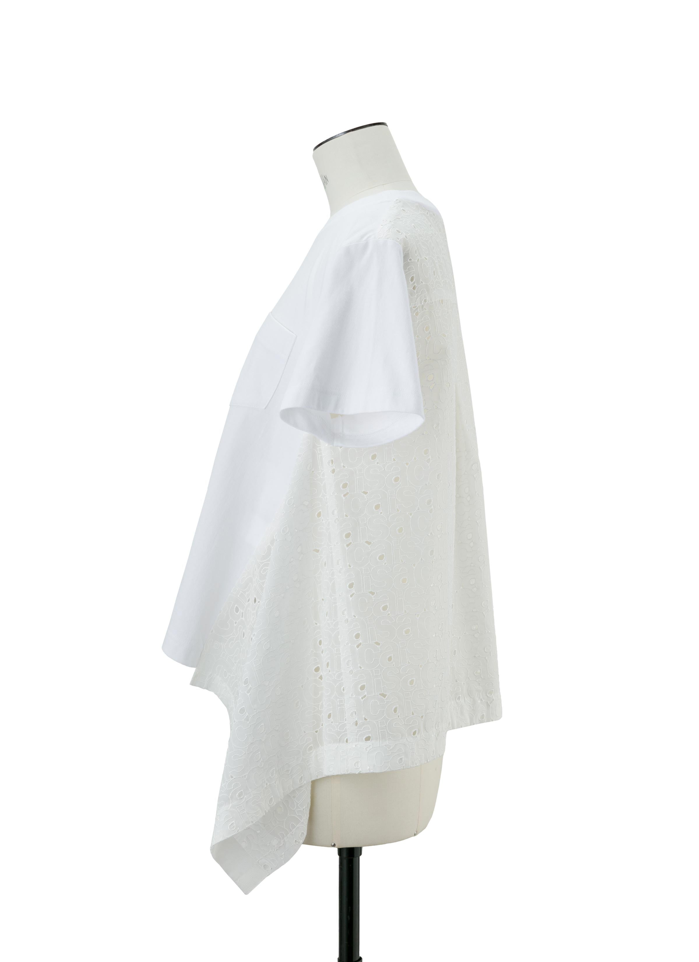 sacai Embroidery T-Shirt - 3
