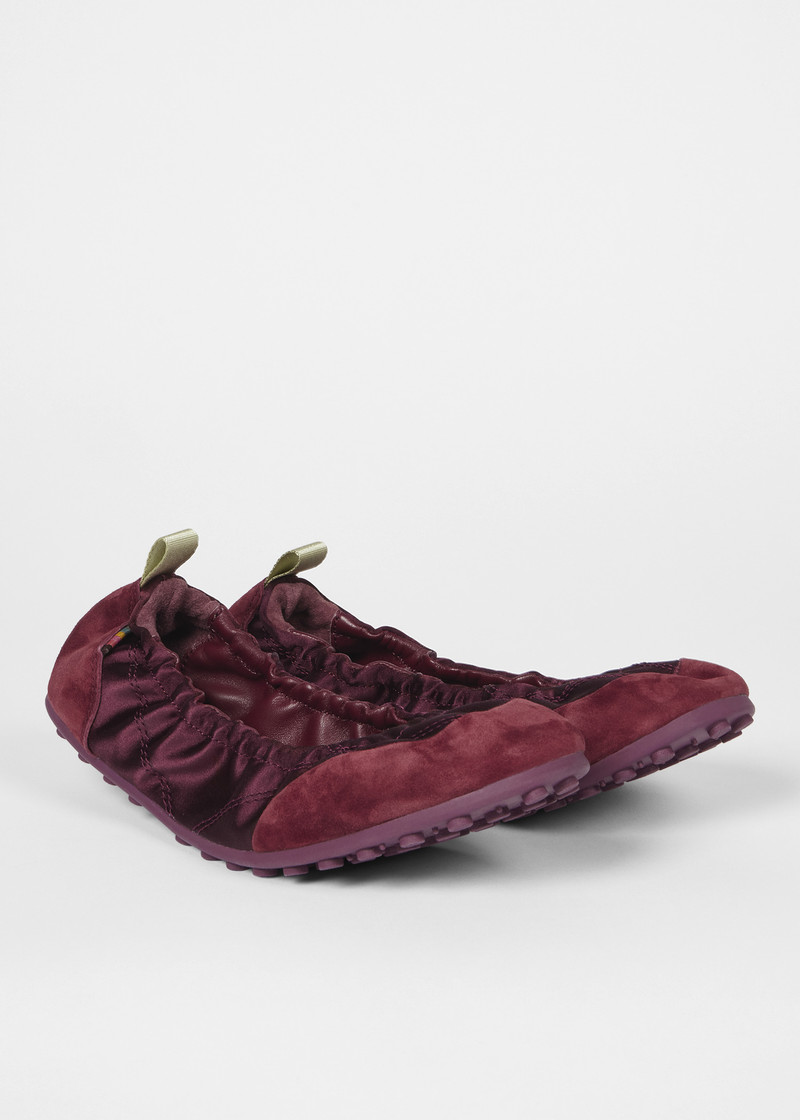 Women's Maroon 'Laguna' Ballet Flats 3