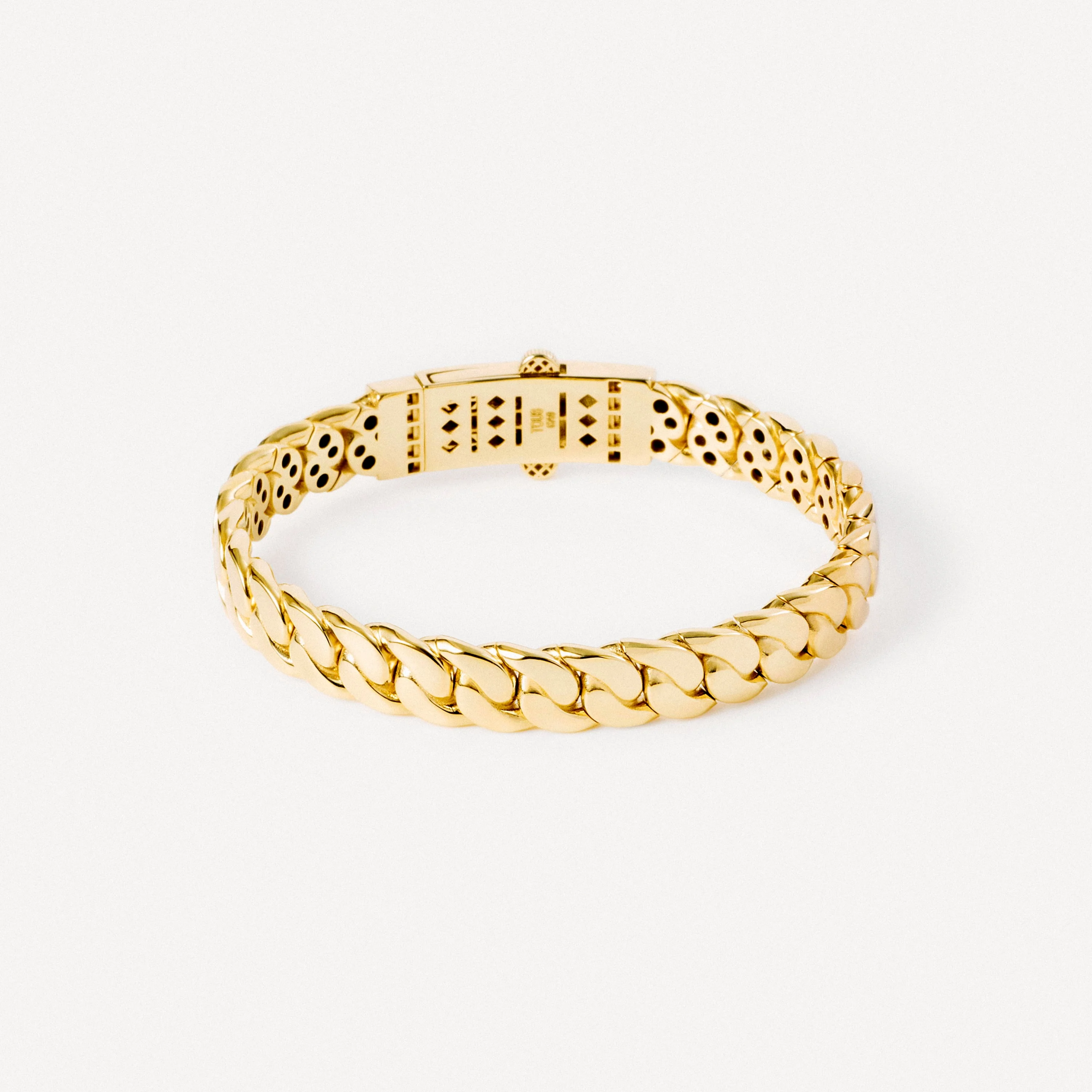 Large 18K solid gold braided Bracelet TOUS ATELIER - 1