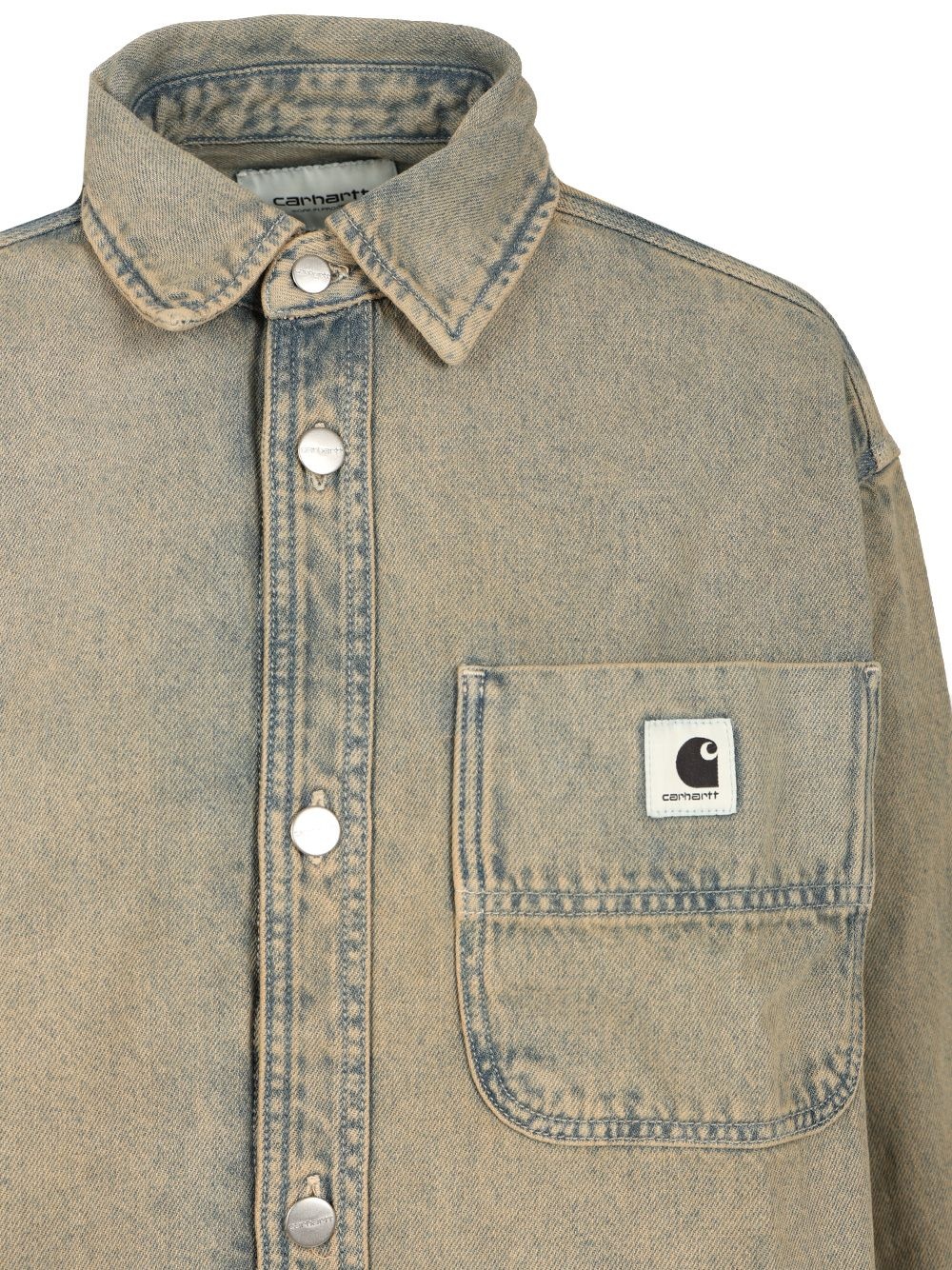 Georgia Shirt Jac 100% Cotton Jackets Grey - 4