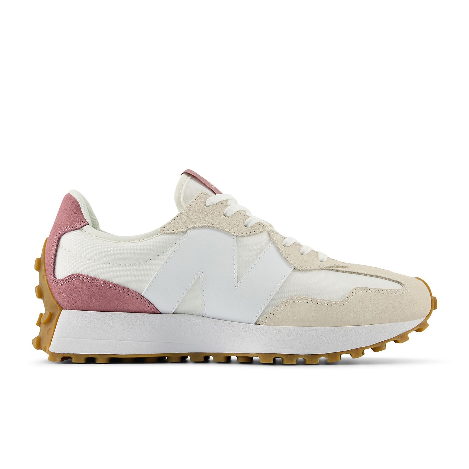 (WMNS) New Balance 327 Shoes 'White Pink' WS327FSR - 2