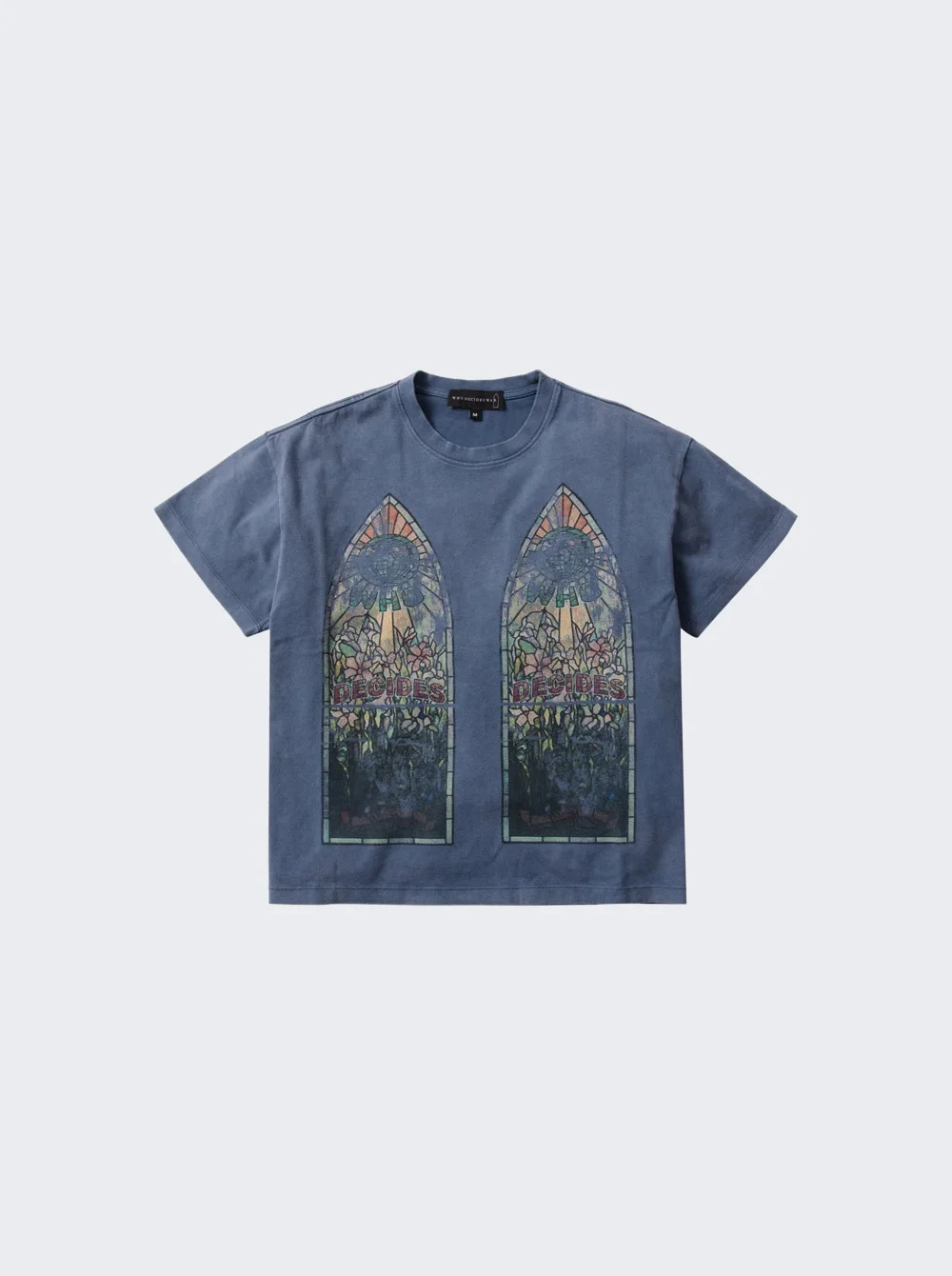 Faded Jersey Tee Vintage Grey - 1