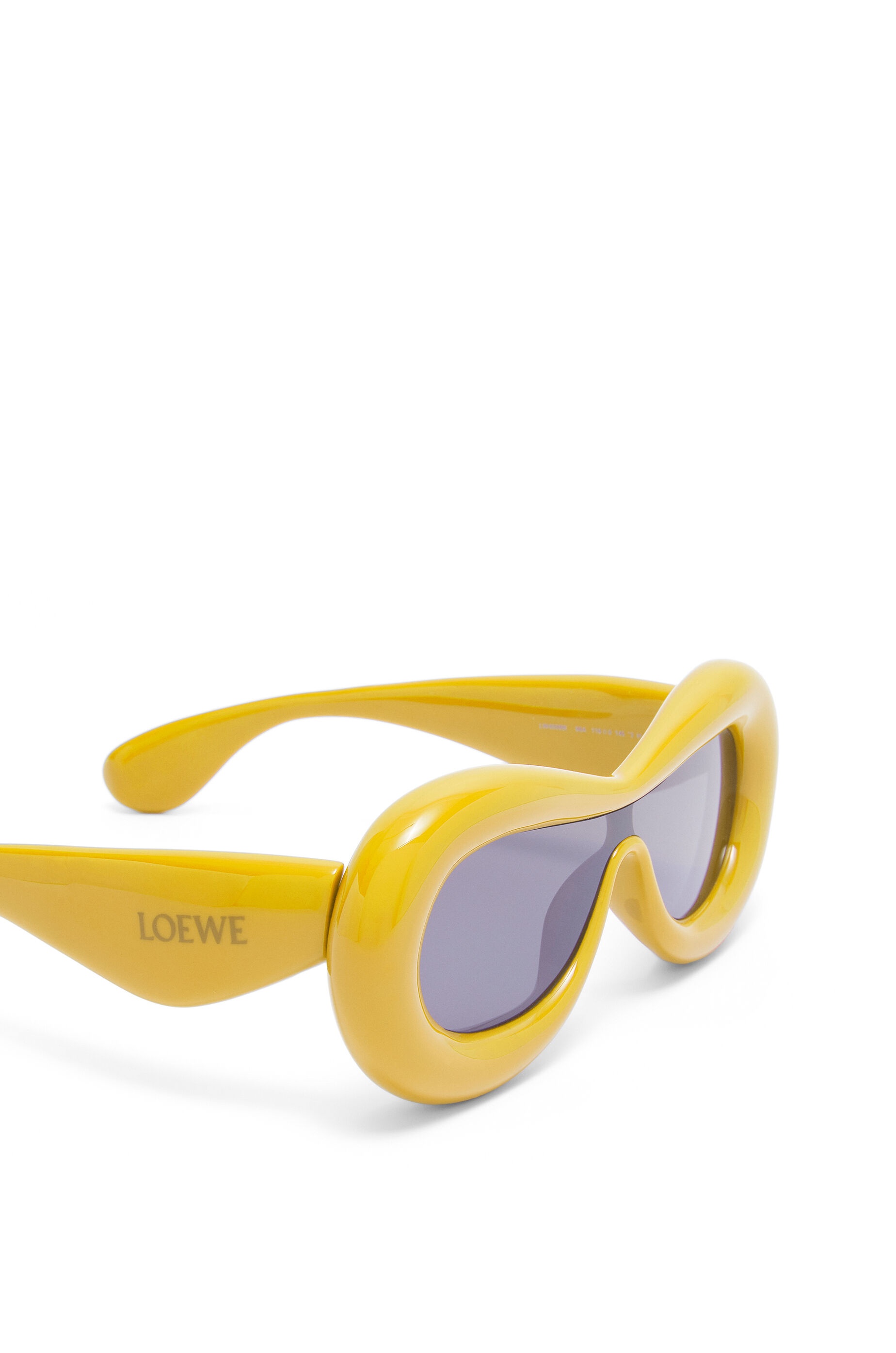 Inflated mask sunglasses in acetate - 4