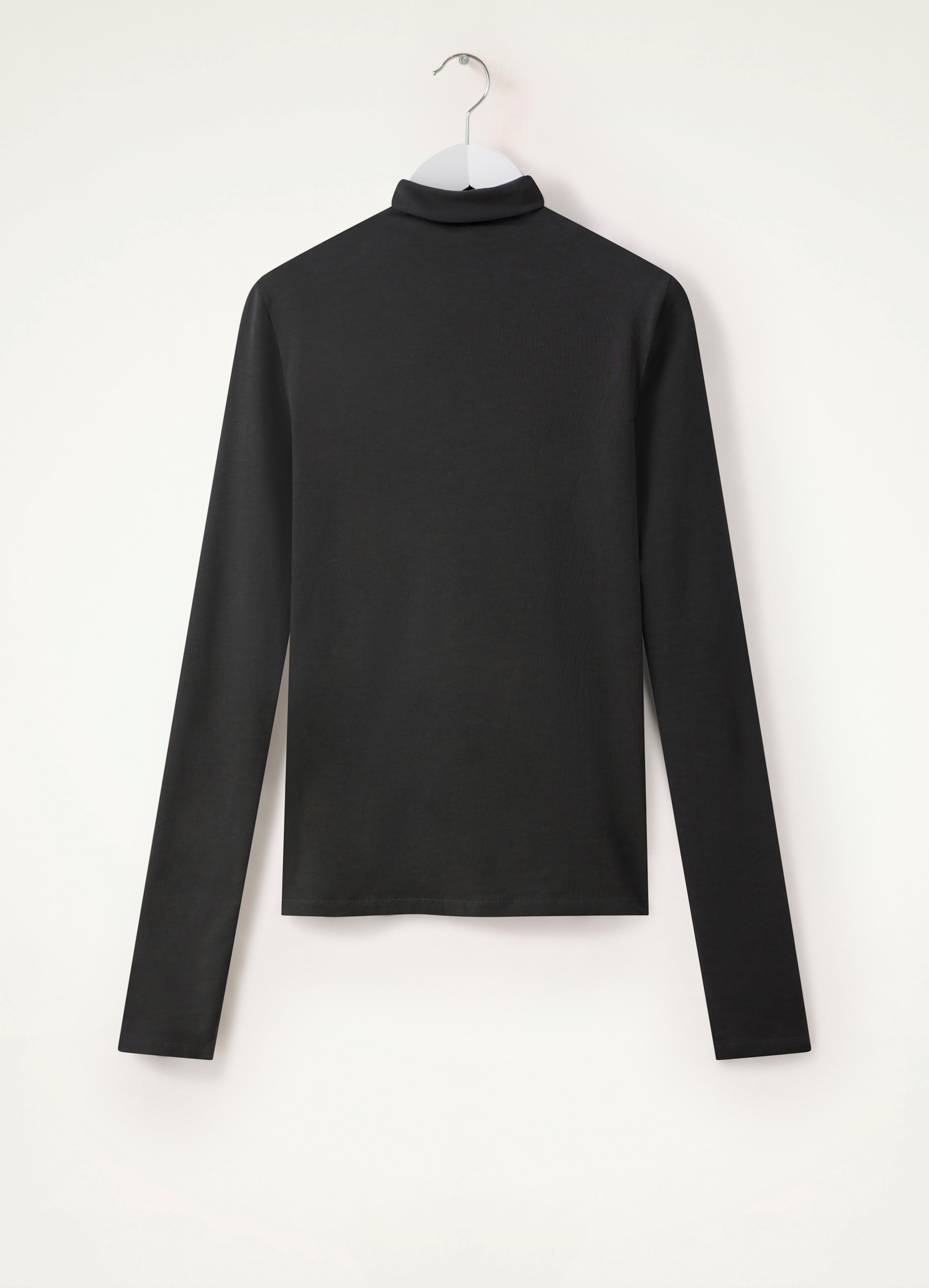 Lemaire LONG SLEEVE HIGH NECK TOP | REVERSIBLE