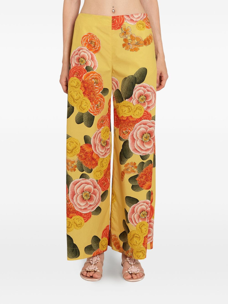 GIAMBATTISTA VALLI floral trousers outlook
