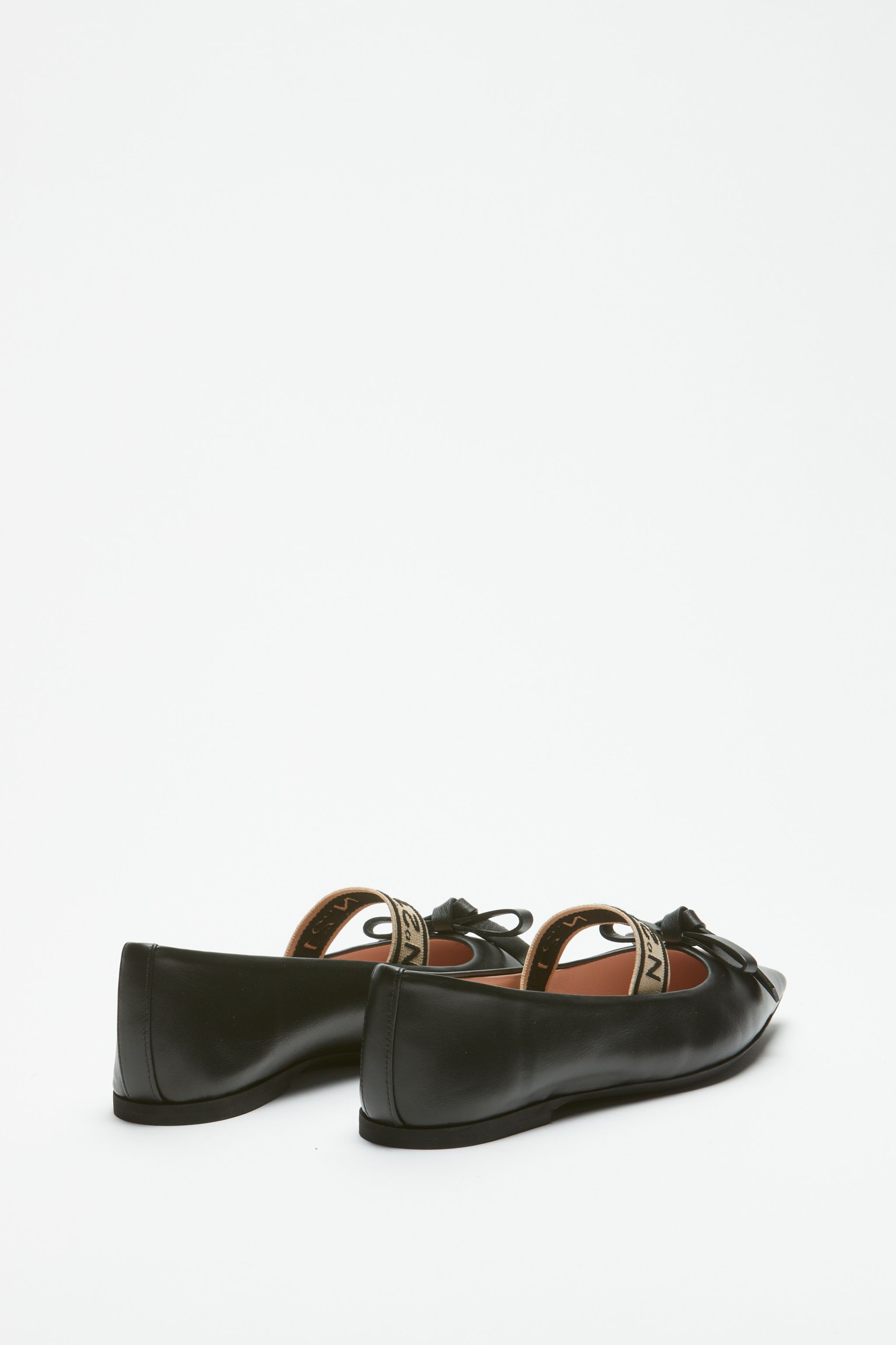 LEATHER BALLET PUMPS - 3