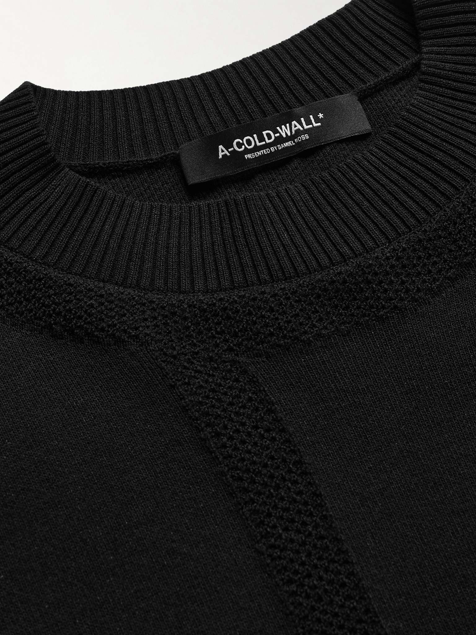 Logo-Appliquéd Knitted Sweater - 5