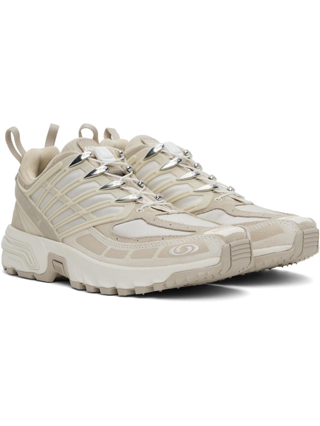 Beige ACS PRO LEATHER Sneakers - 4