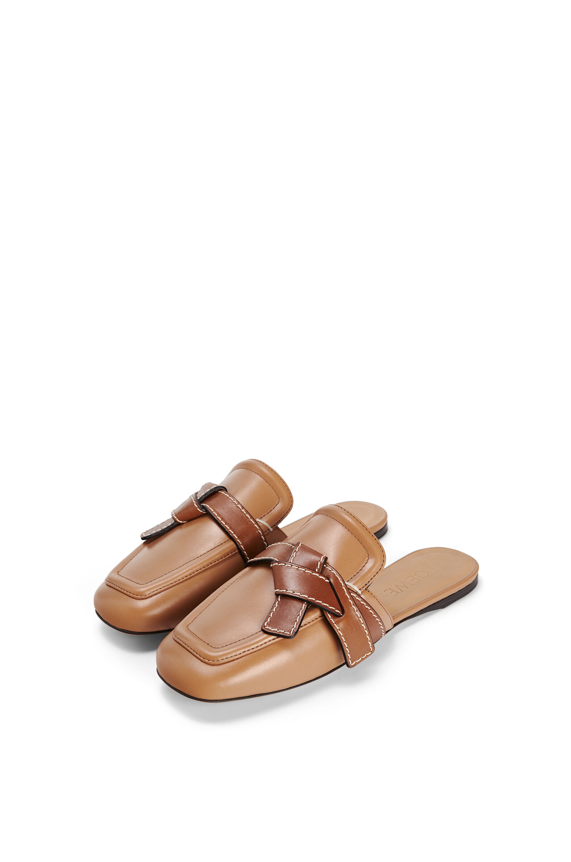 Gate flat mule in calfskin - 2