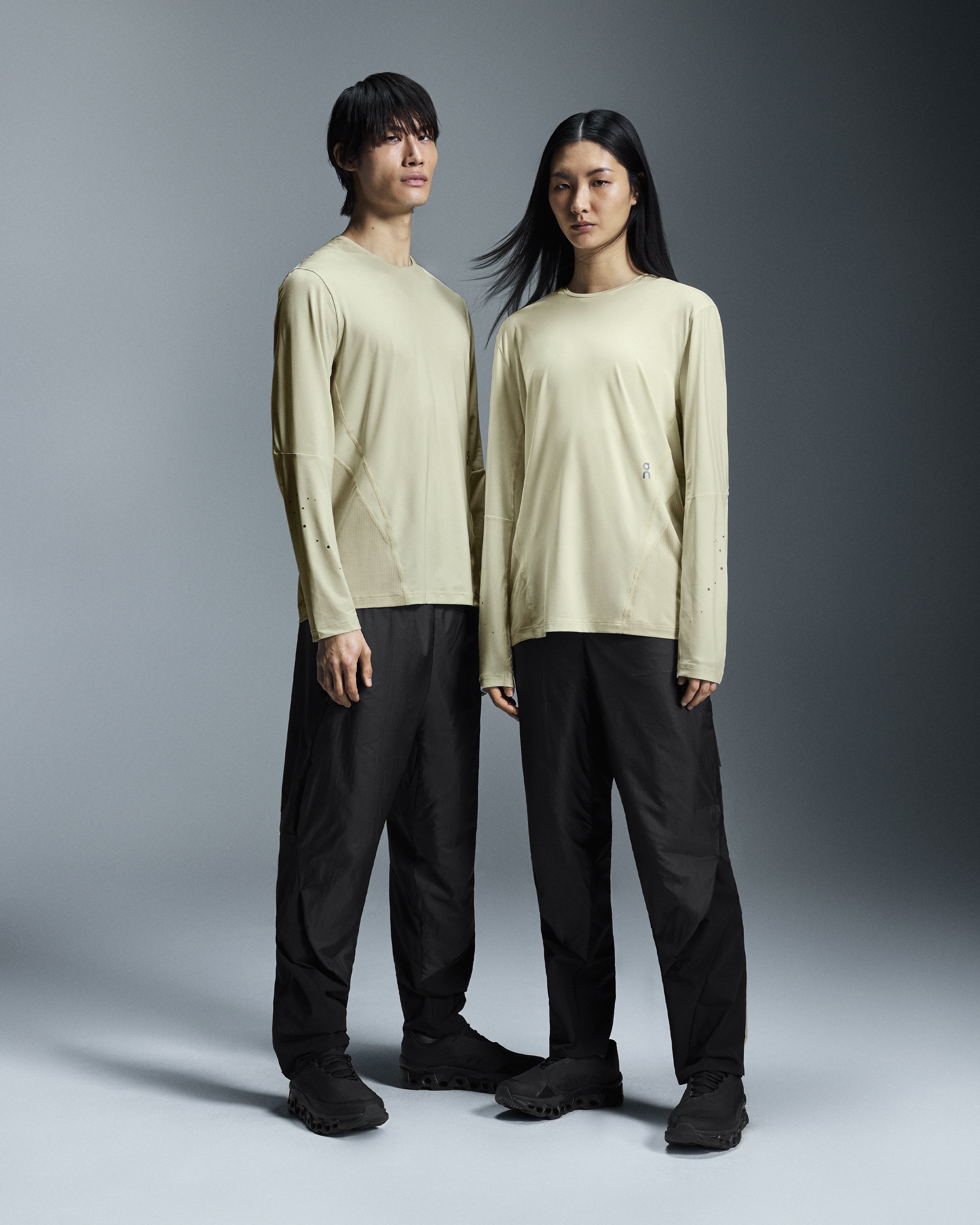 on　オン　Running Long-T PAF Running Long-T PAF | Beige & White | On United States