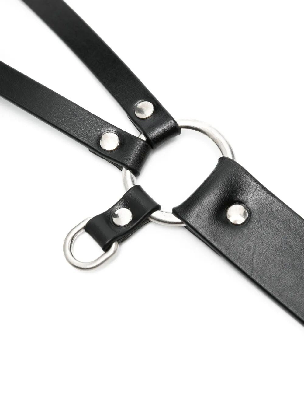 Ann Demeulemeester Women Monna 3,5Cm Belt With Double Rings - 2