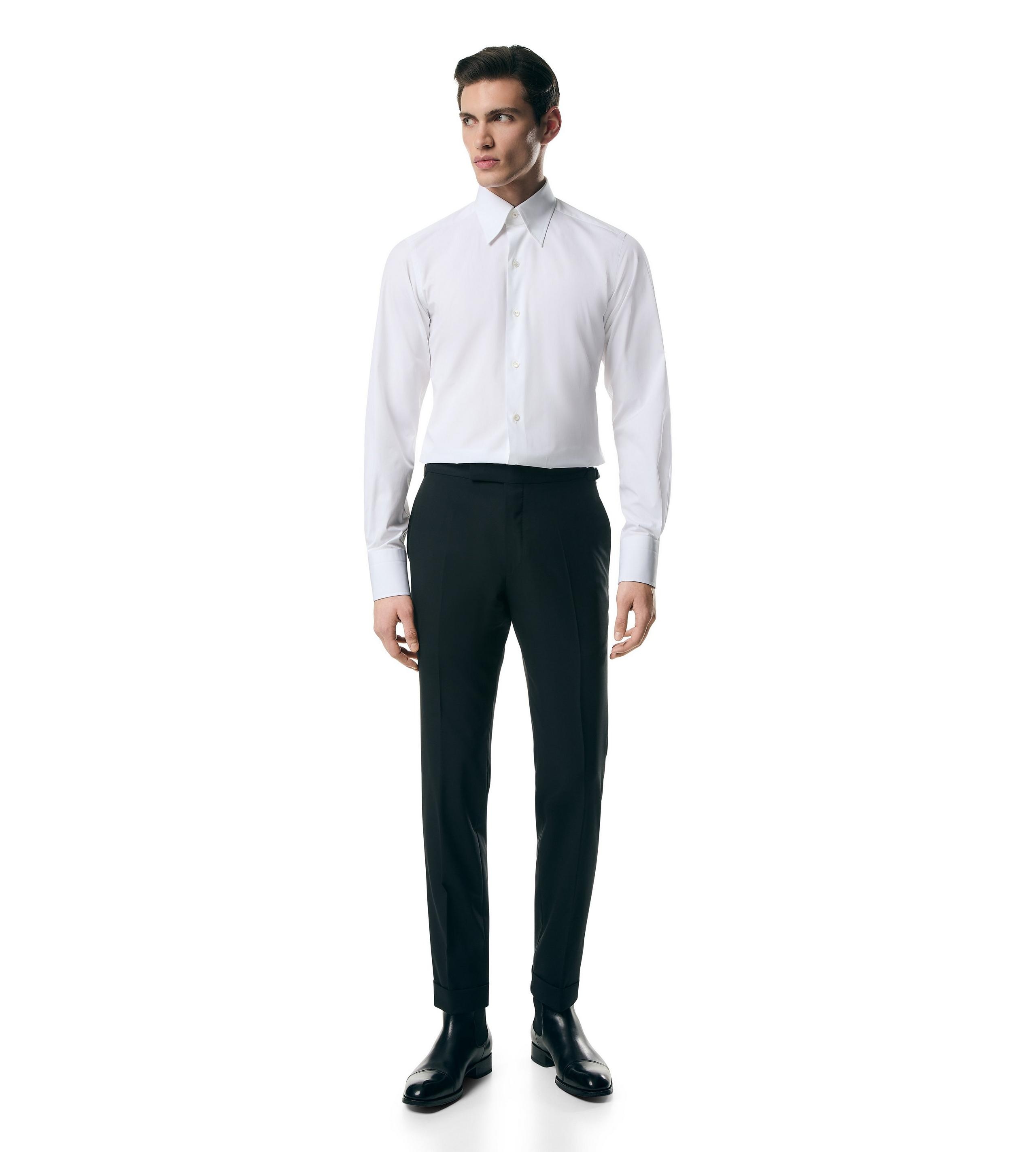 POPLIN SLIM FIT SHIRT - 2