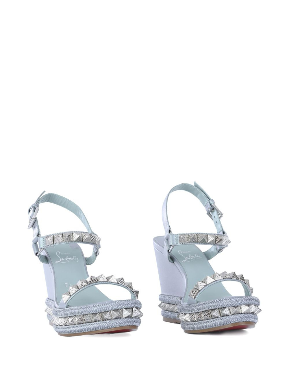 110mm Pyraclou wedge studded espadrilles - 2