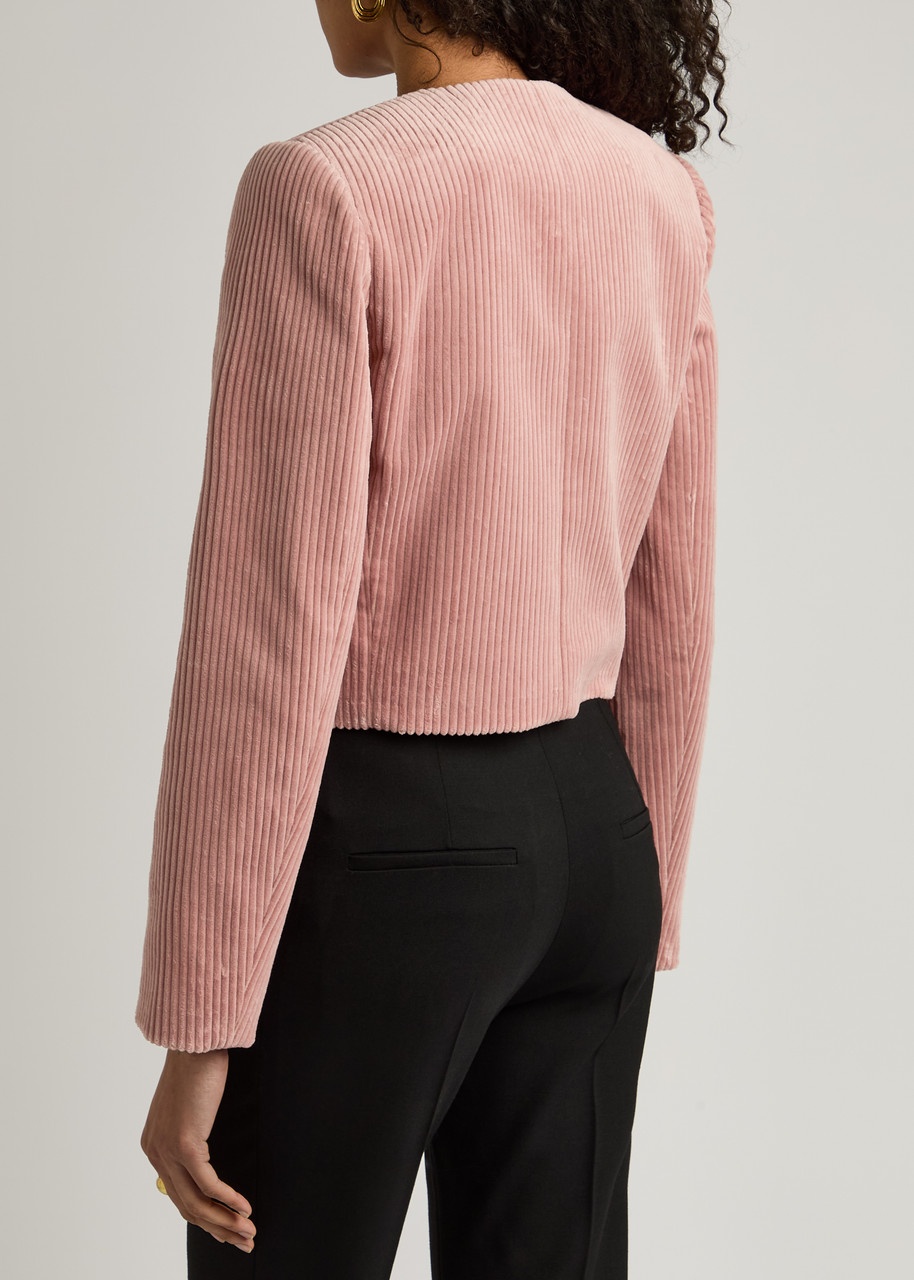 ジャケット Chloe Cropped Corduroy Jacket Chloé Corduroy Cropped Jacket | Saks Fifth Avenue