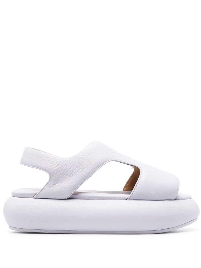 chunky-bubble sole open-toe sandals - 1