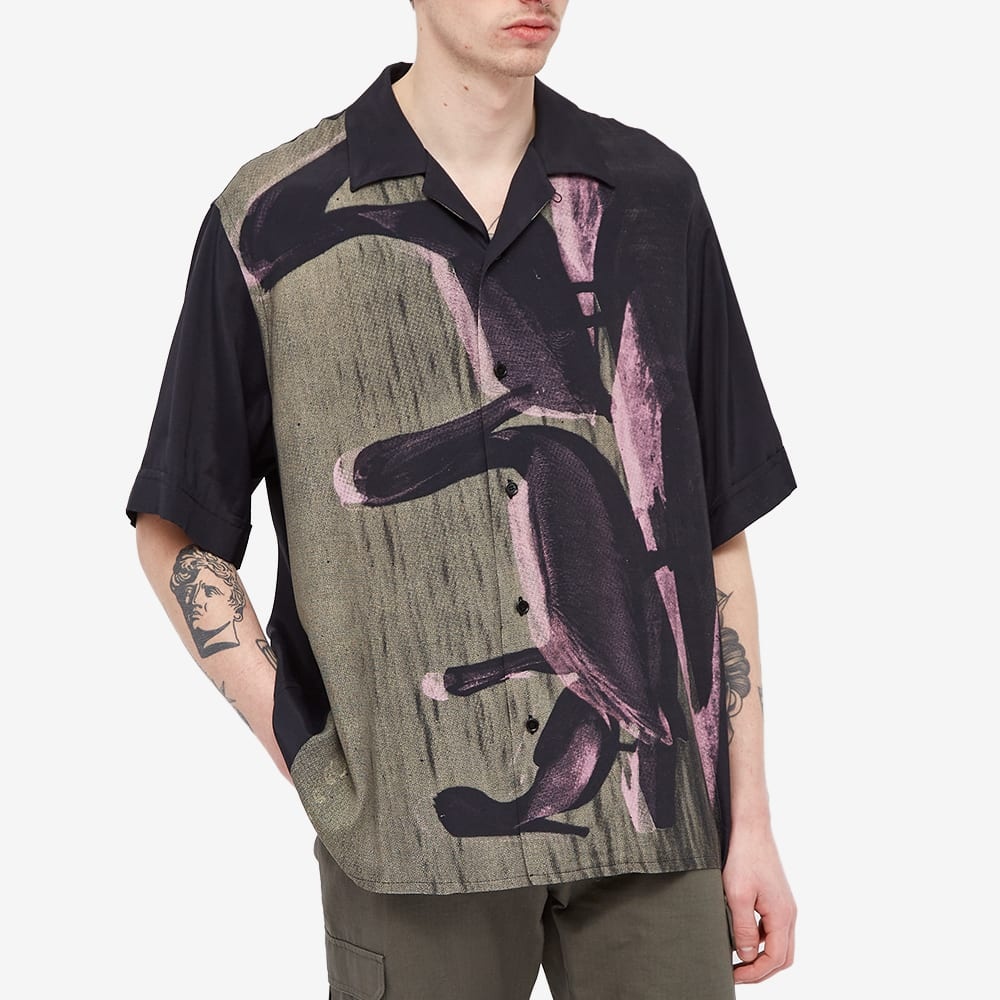 OAMC Short Sleeve Pelican Print Shirt - 4