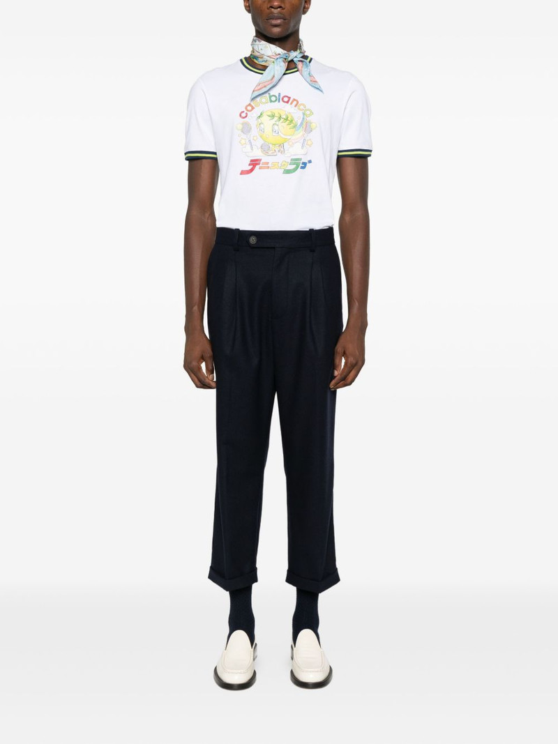 CASABLANCA Tennis Mascot T-shirt outlook