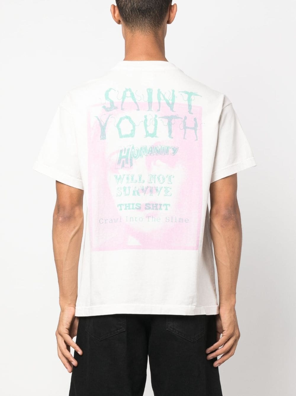 graphic-print cotton T-shirt - 4
