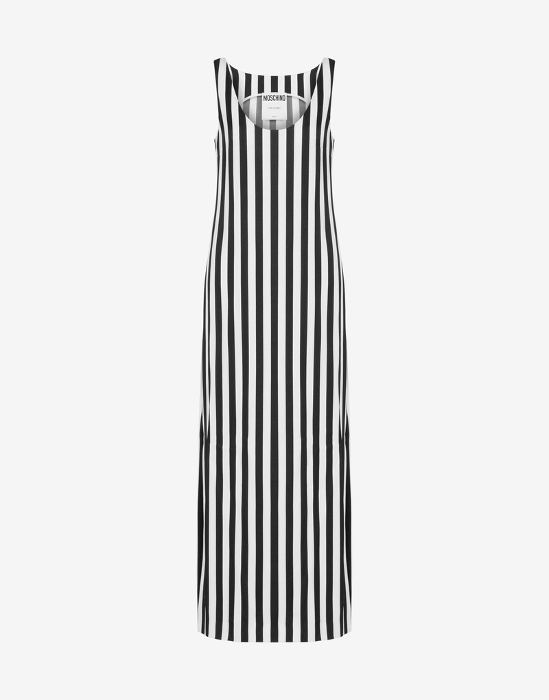 ARCHIVE STRIPES CADY DRESS 1