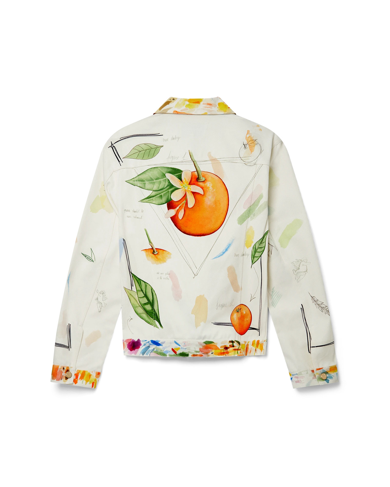 Work In Progress Classic Printed Denim Jacket - 4
