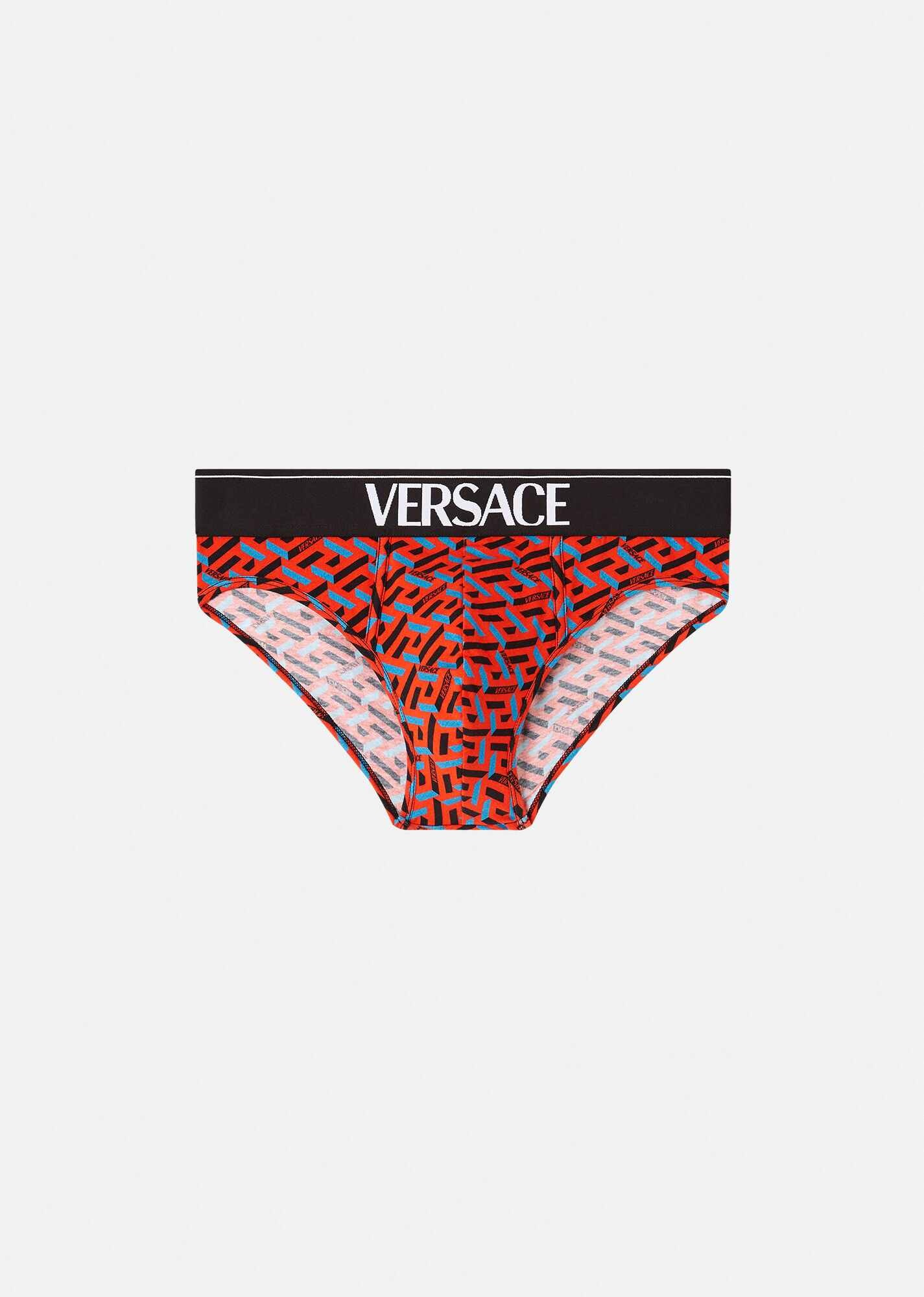 La Greca Print Briefs - 1