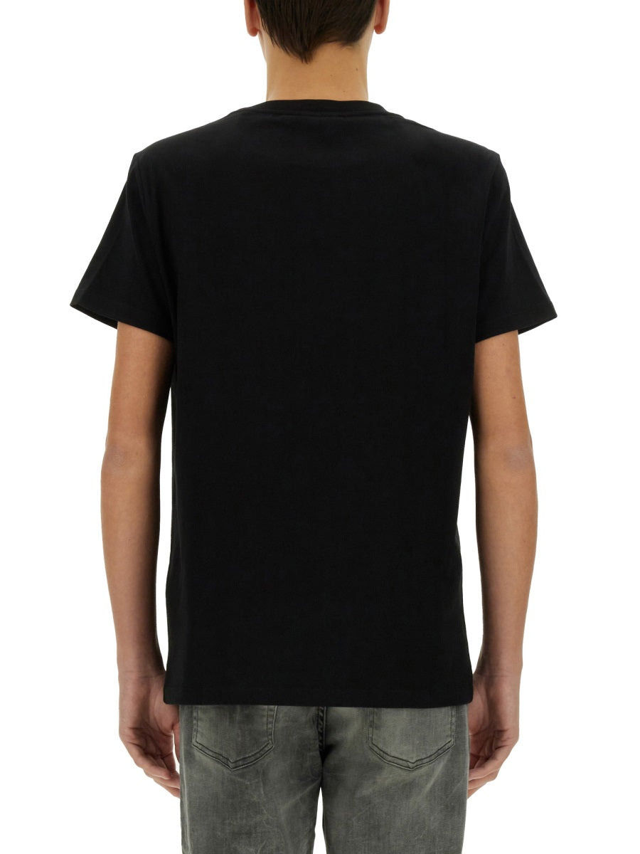 Balmain Men T-Shirt With Logo - 3