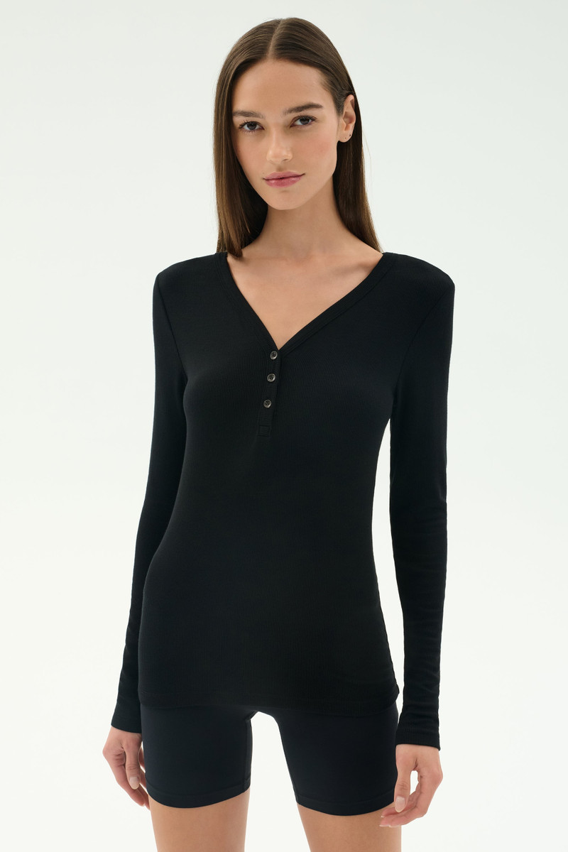 SPLITS59 Louise Rib Henley outlook