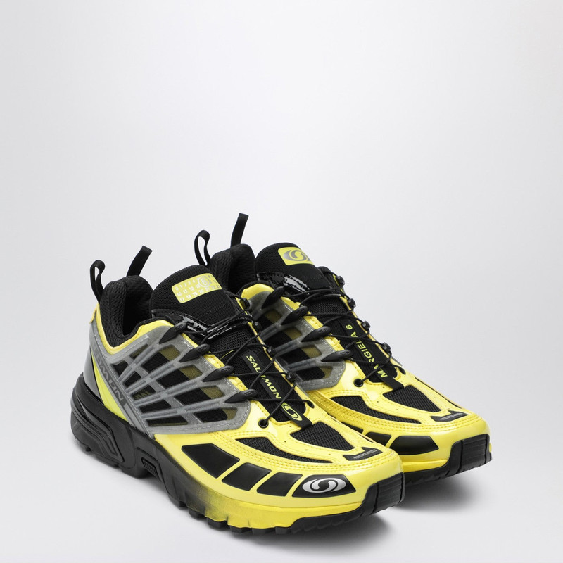 SALOMON Black/Yellow/Silver ACS Pro Sneaker outlook