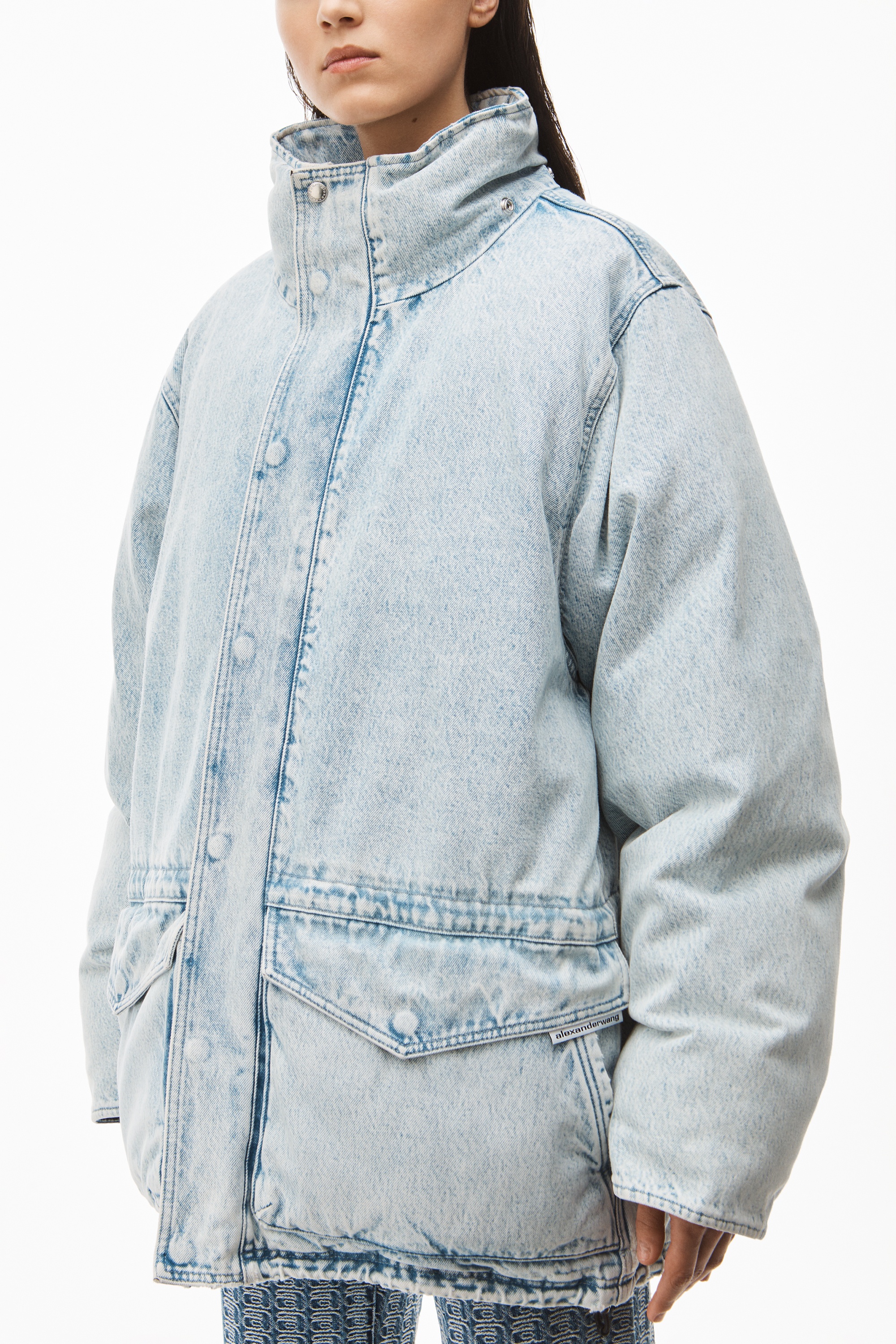 EXTREME PUFFER IN DENIM - 3