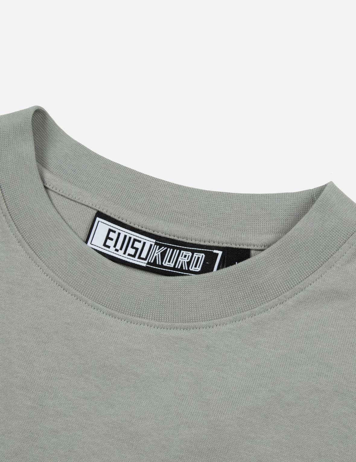 Seagull and Graffiti Logo Print Relax Fit T-Shirt - 8