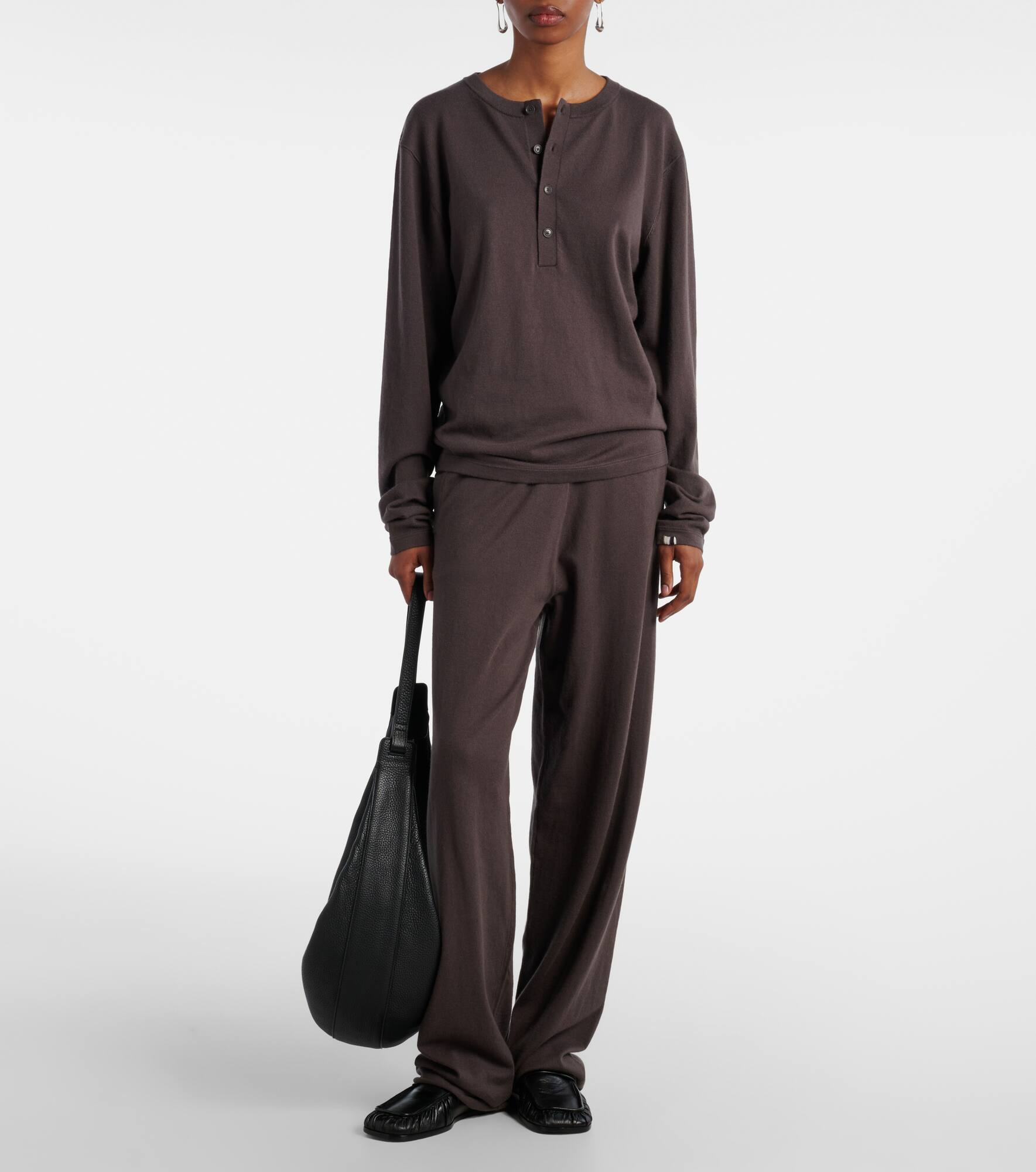 N°370 Herman cotton and cashmere Henley shirt - 2