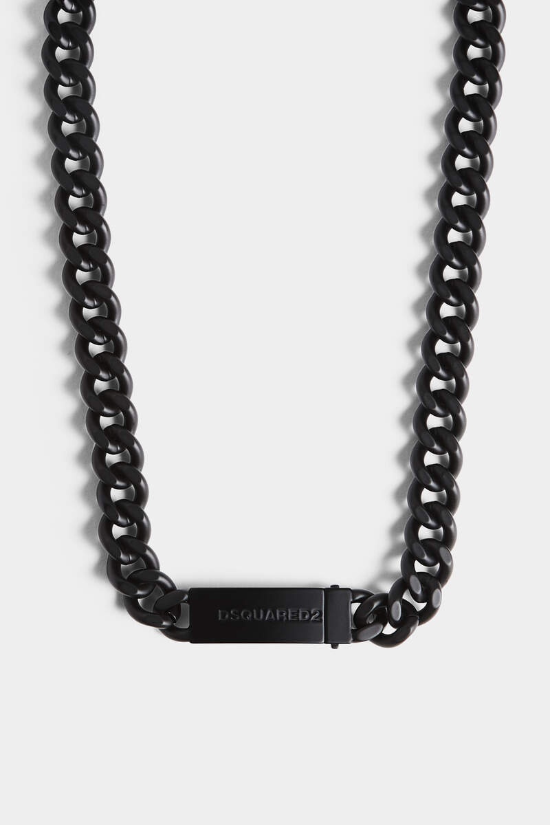 MATTE CHAINED2 NECKLACE - 2