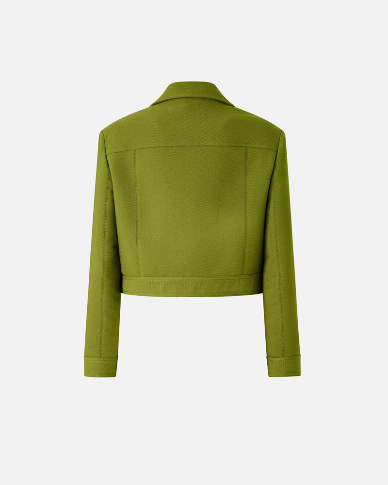 PINKO CROPPED JACKET WITH TOPSTITCHING outlook