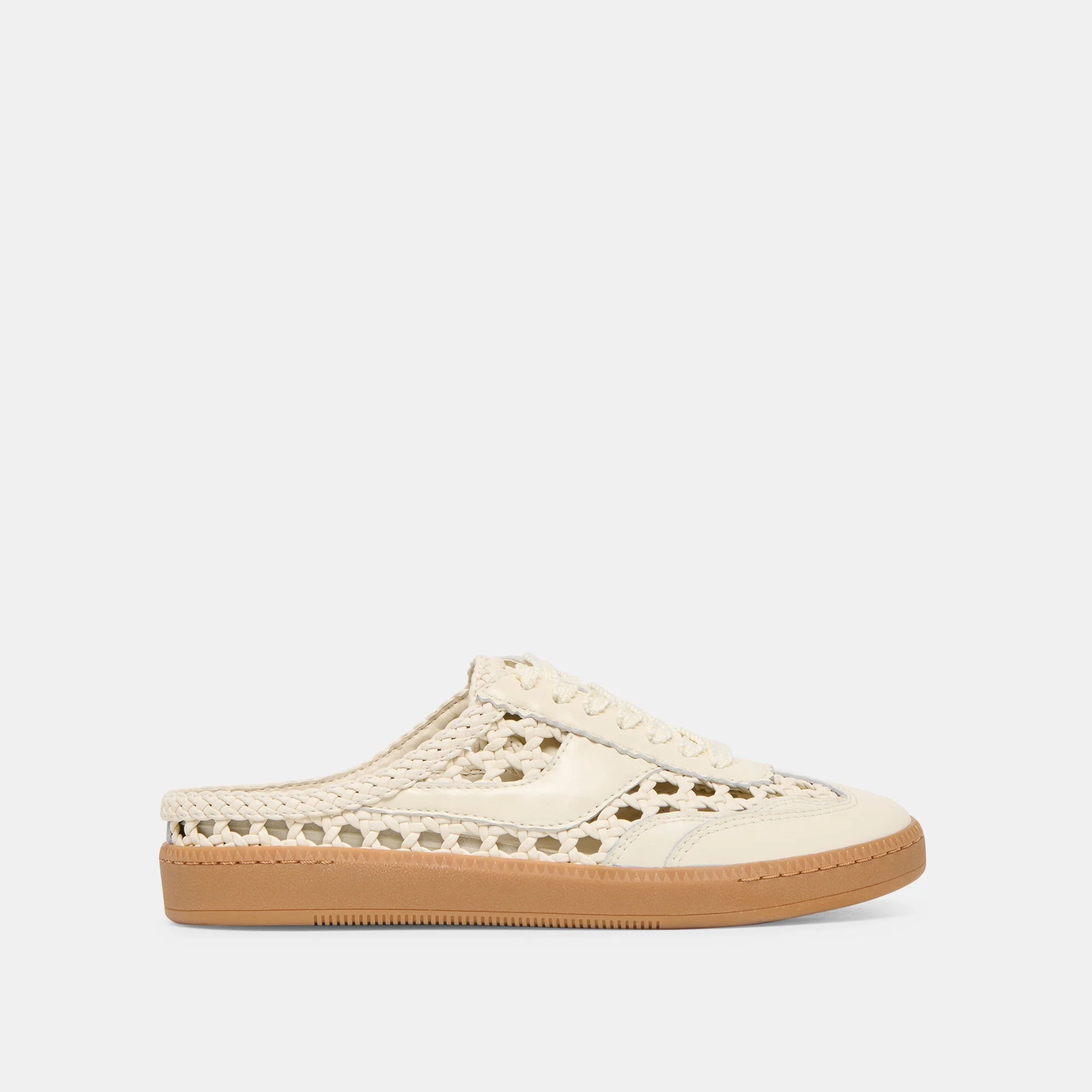 NOTICE SLIDE WOVEN SNEAKERS OFF WHITE WOVEN STELLA - 1