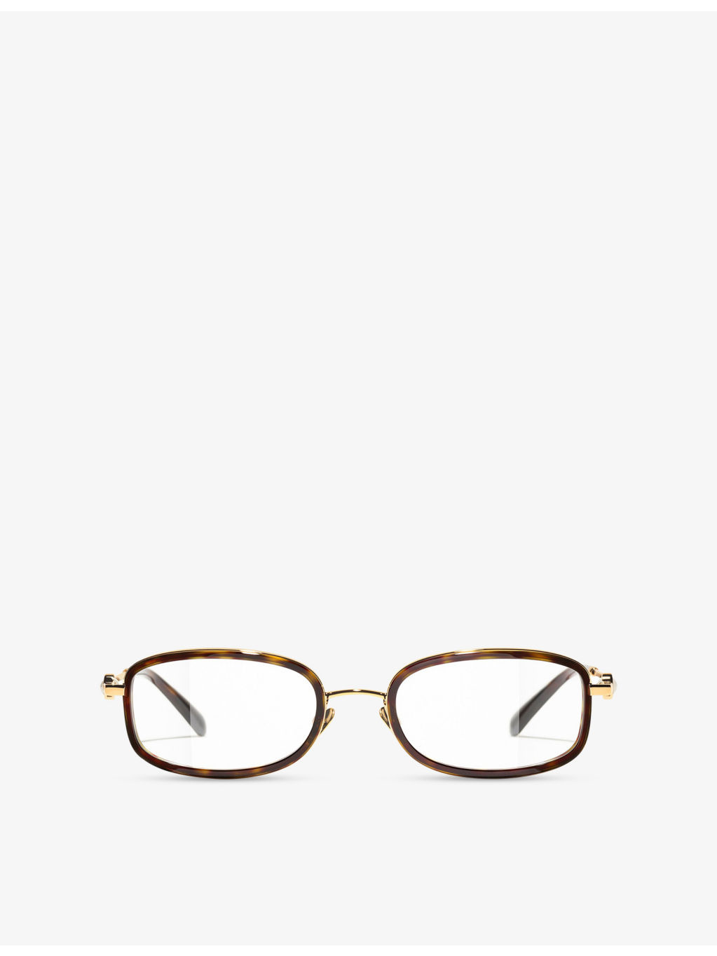 CH2221 Rectangle-Frame Metal Optical Glasses - 1