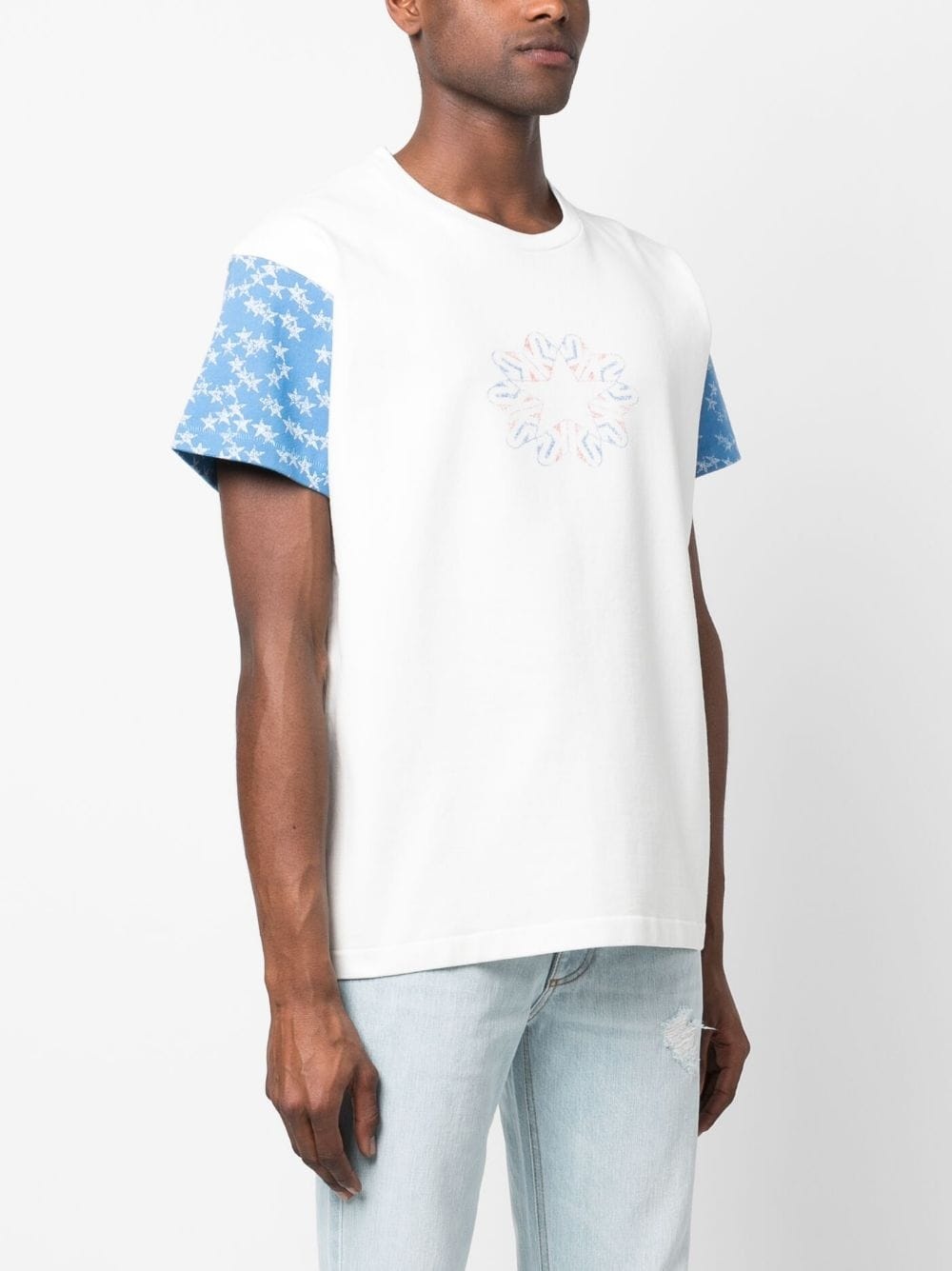 star-print short-sleeve T-shirt - 3