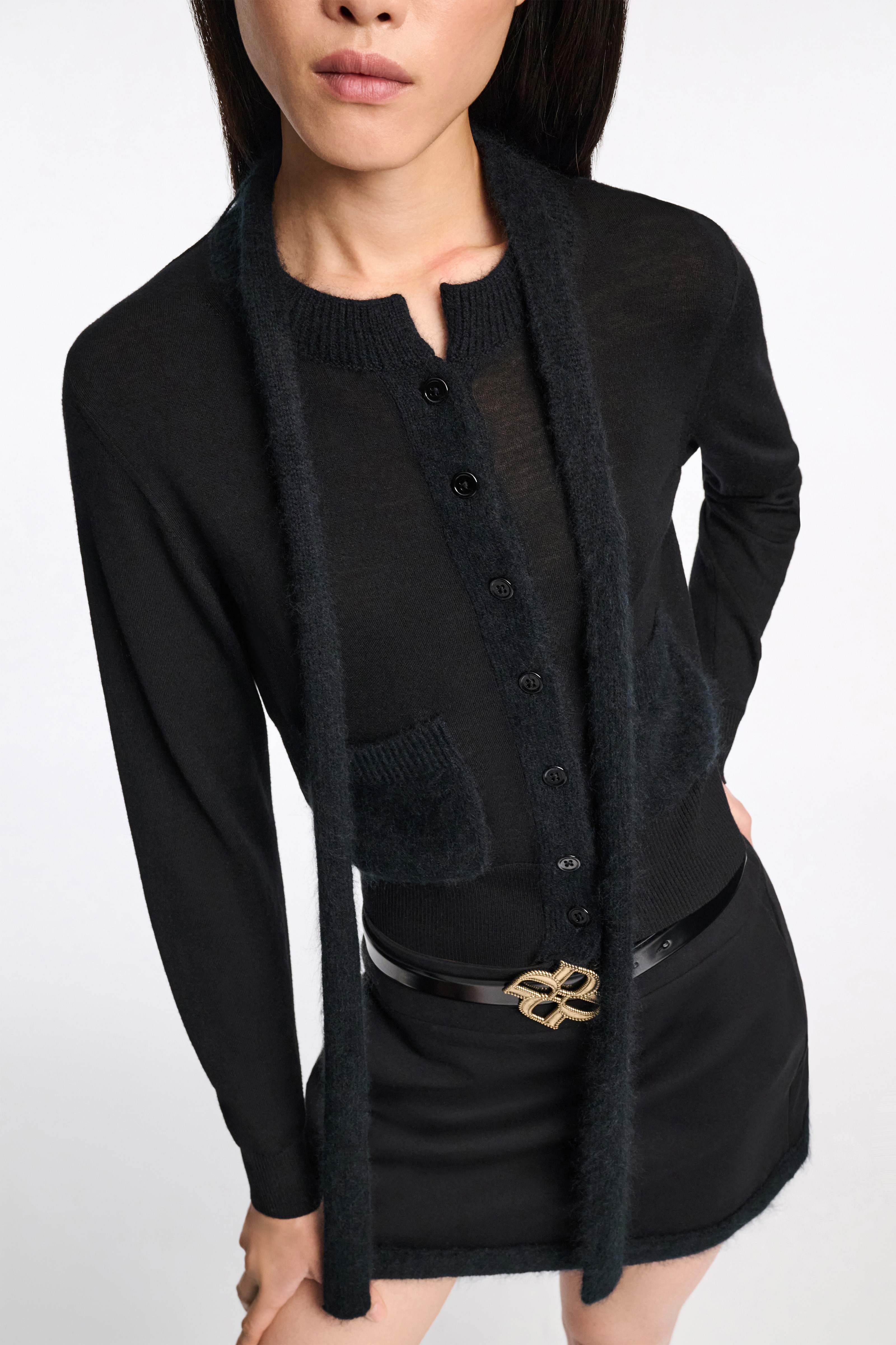 MERINO ROMANCE cardigan - 4