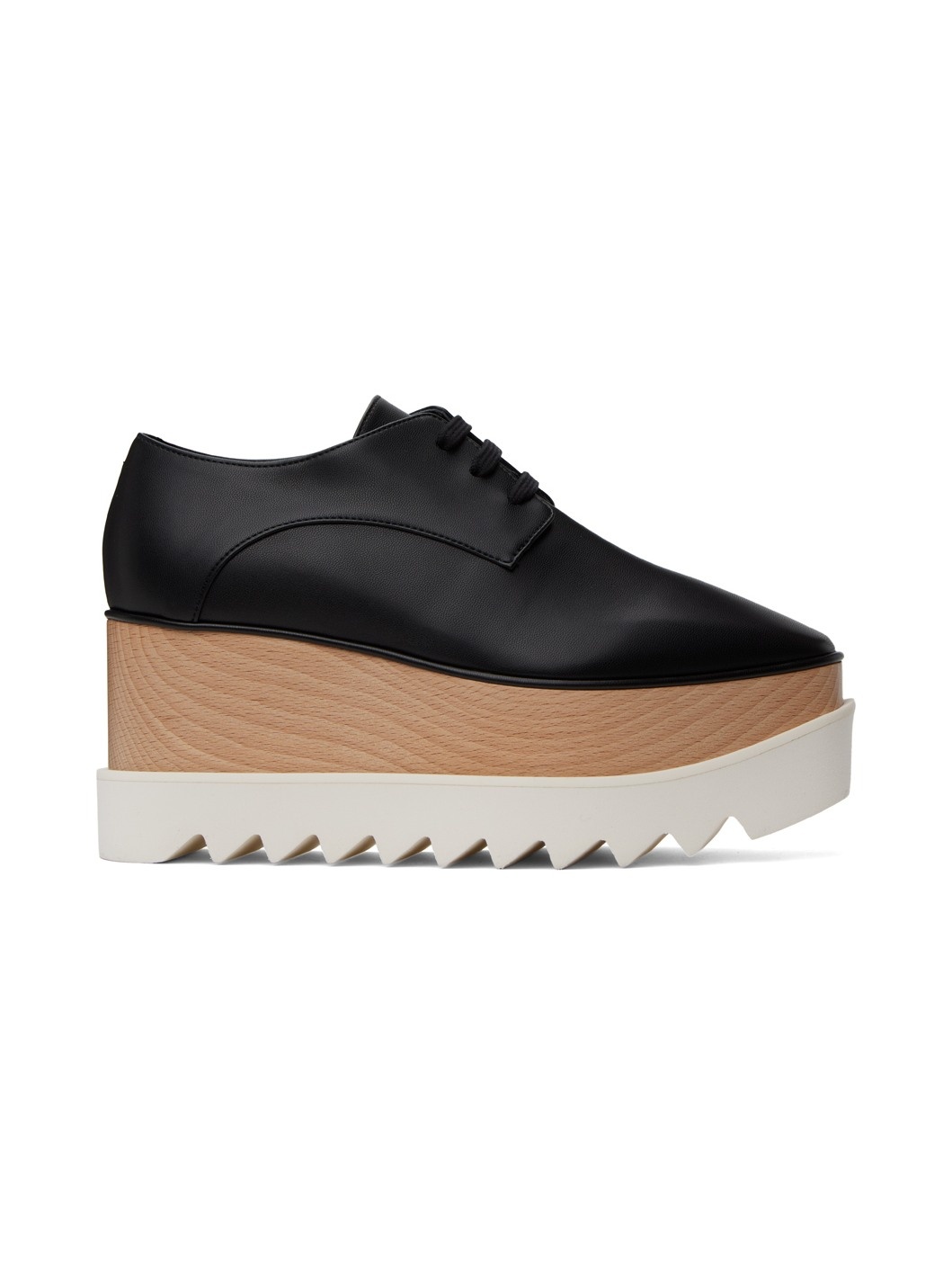 Black Elyse Platform Derbys - 1