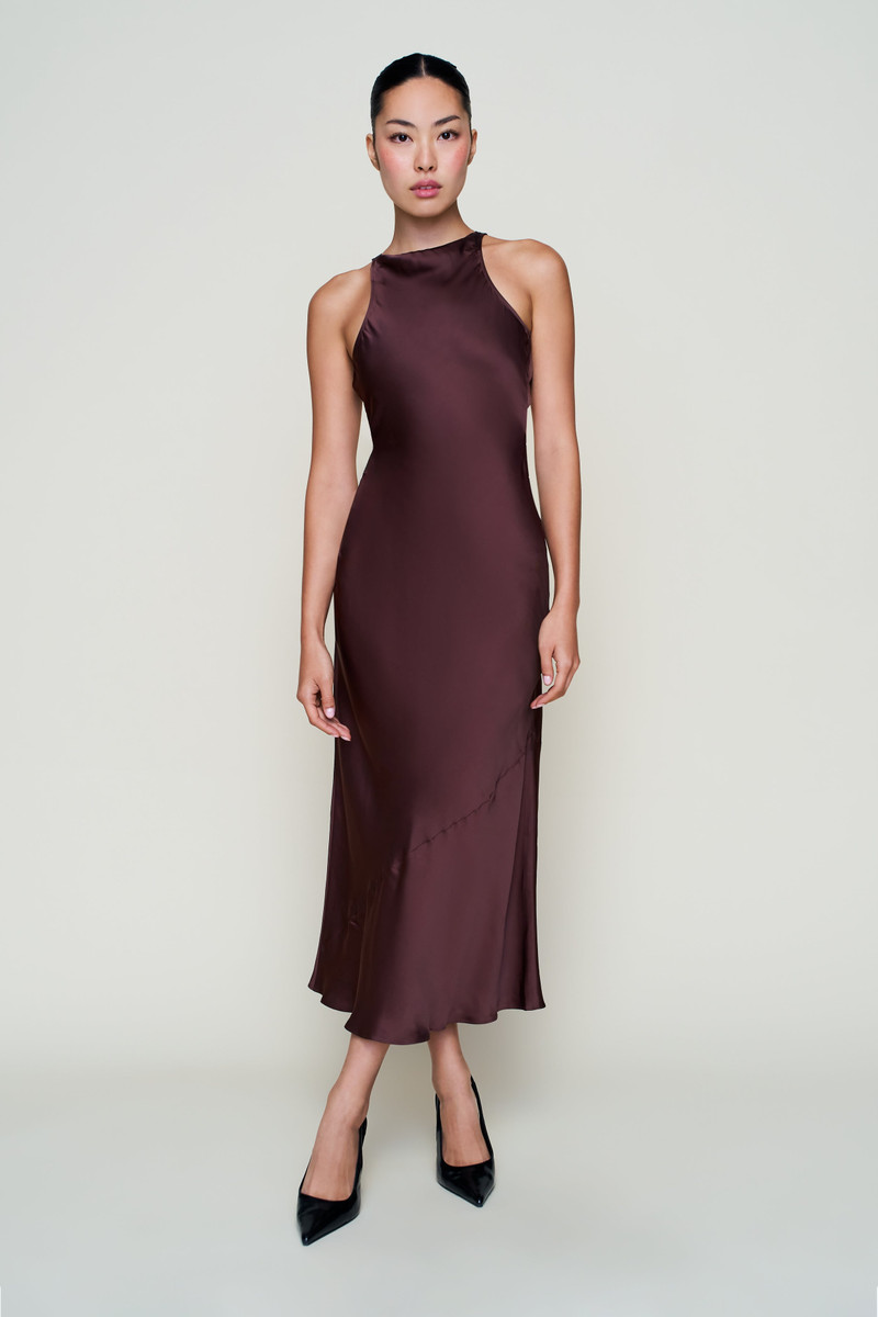 GUIZIO LINA MIDI DRESS outlook