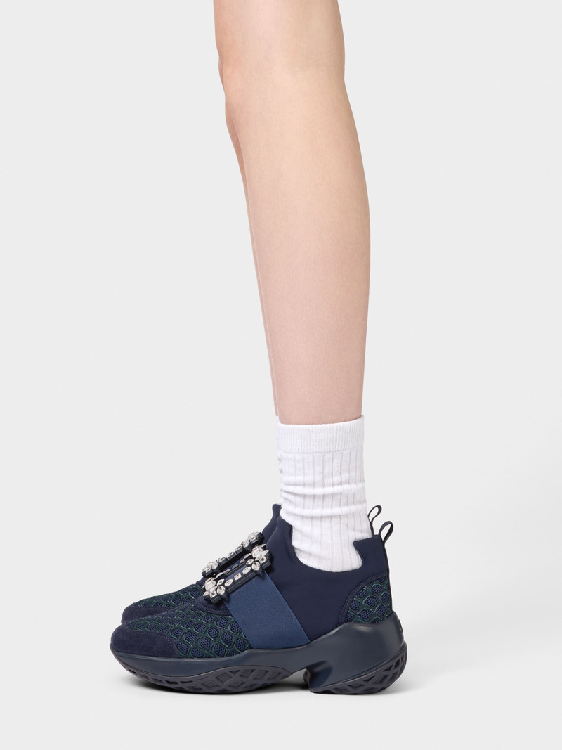 Roger Vivier Viv' Run Sneakers in fabric outlook