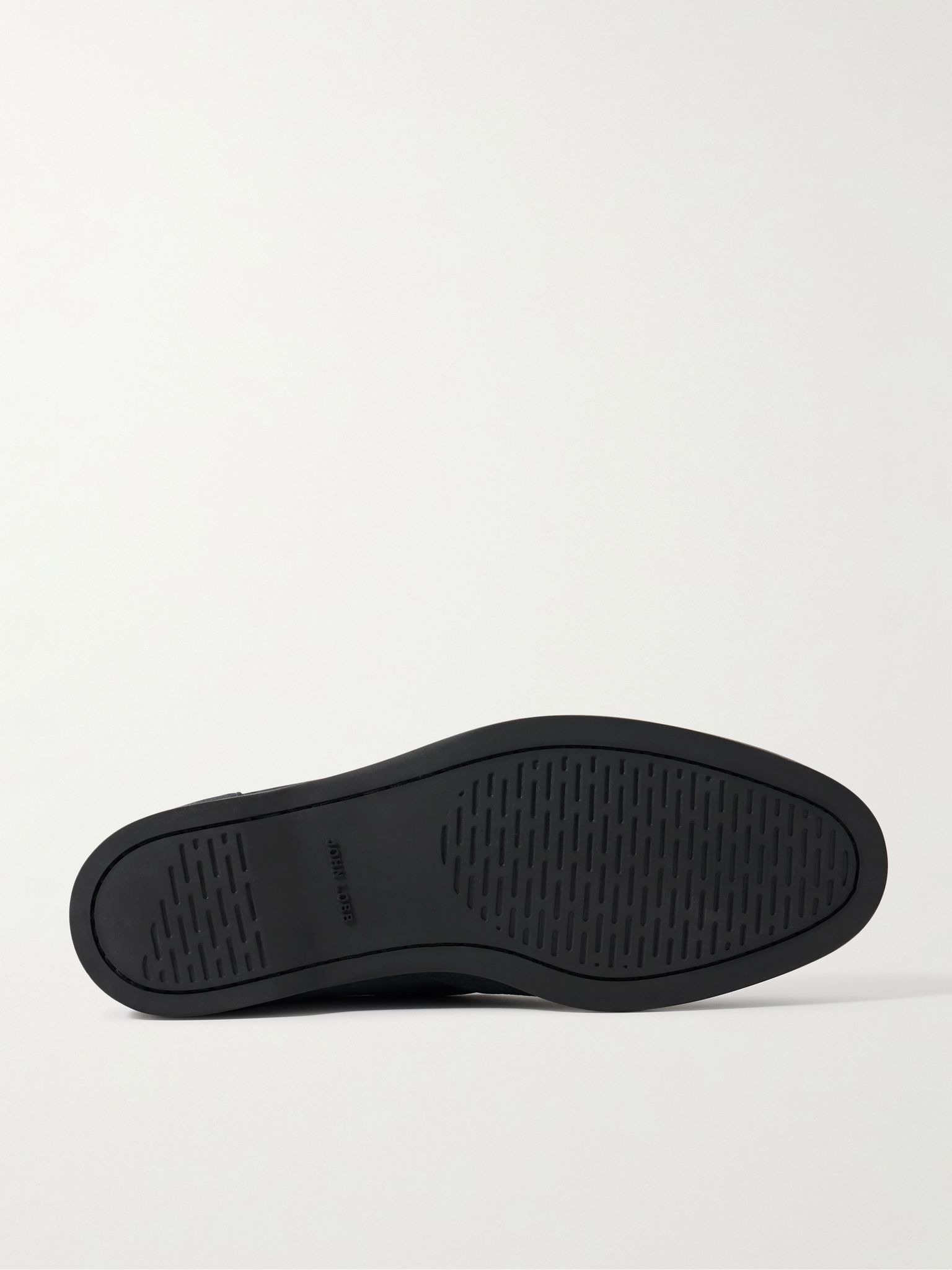 Pace Suede Loafers Navy - 3