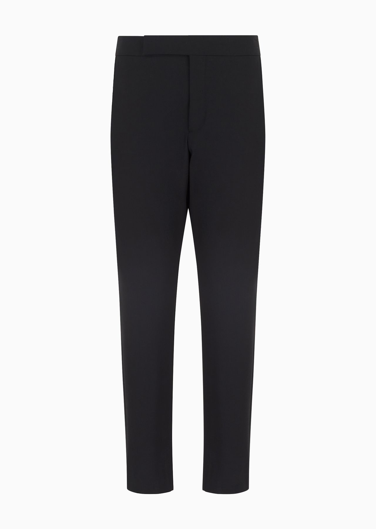 Giorgio’s wool-crêpe tuxedo trousers - 1