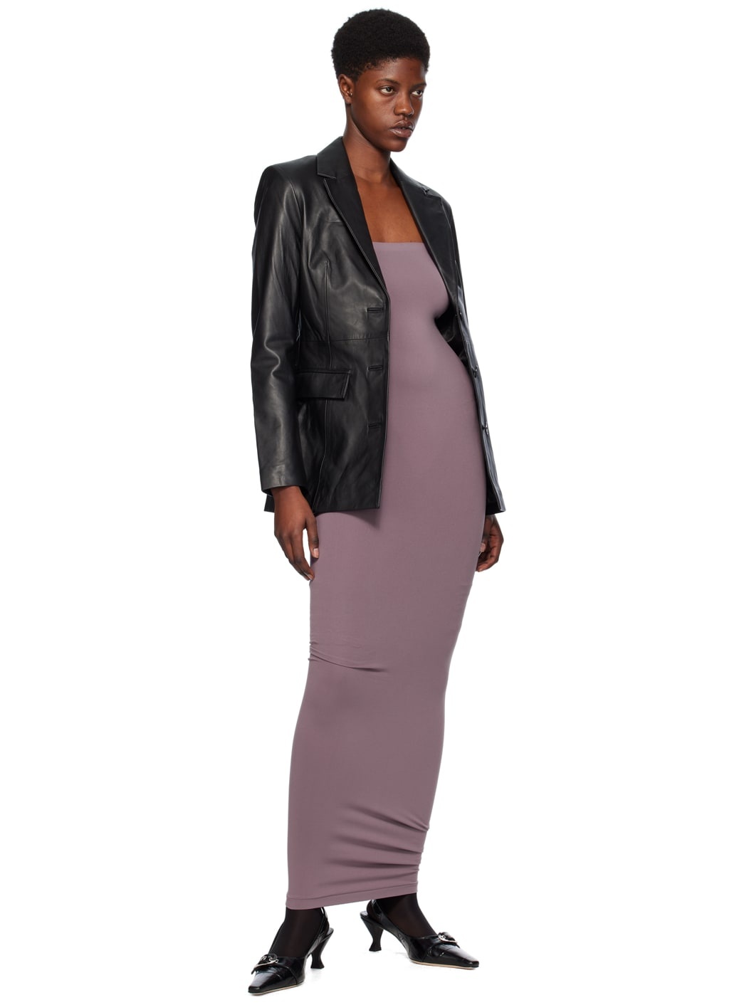 Purple Fatal Maxi Dress - 4