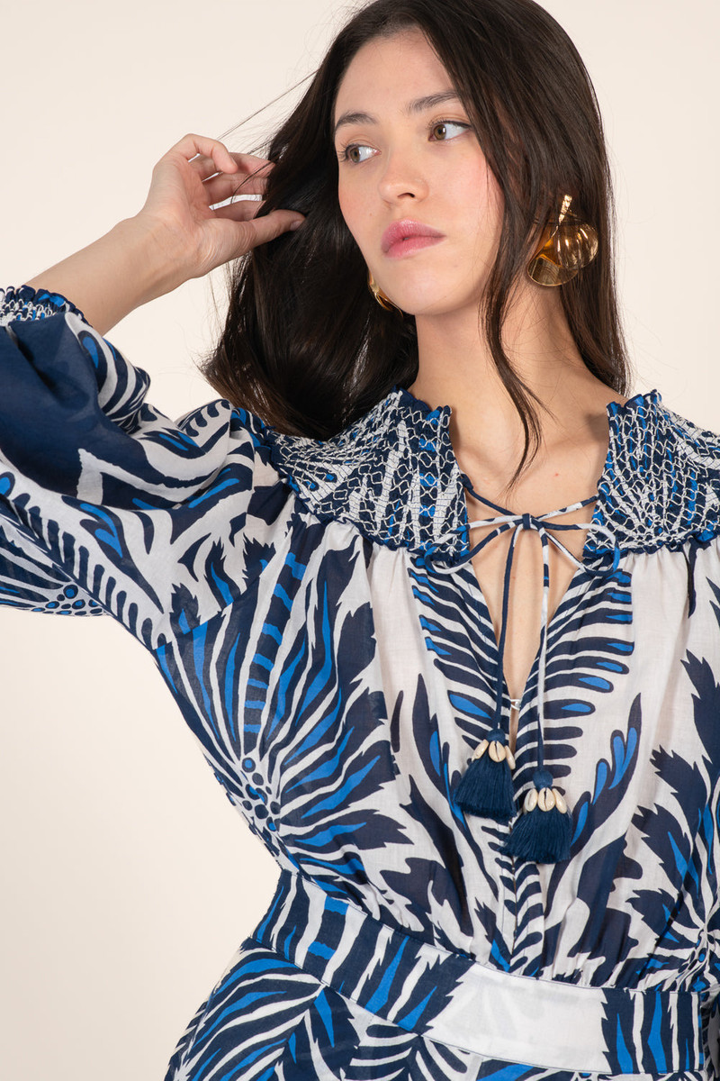 Short Jumpsuit Janna - Navy Cartagena 4