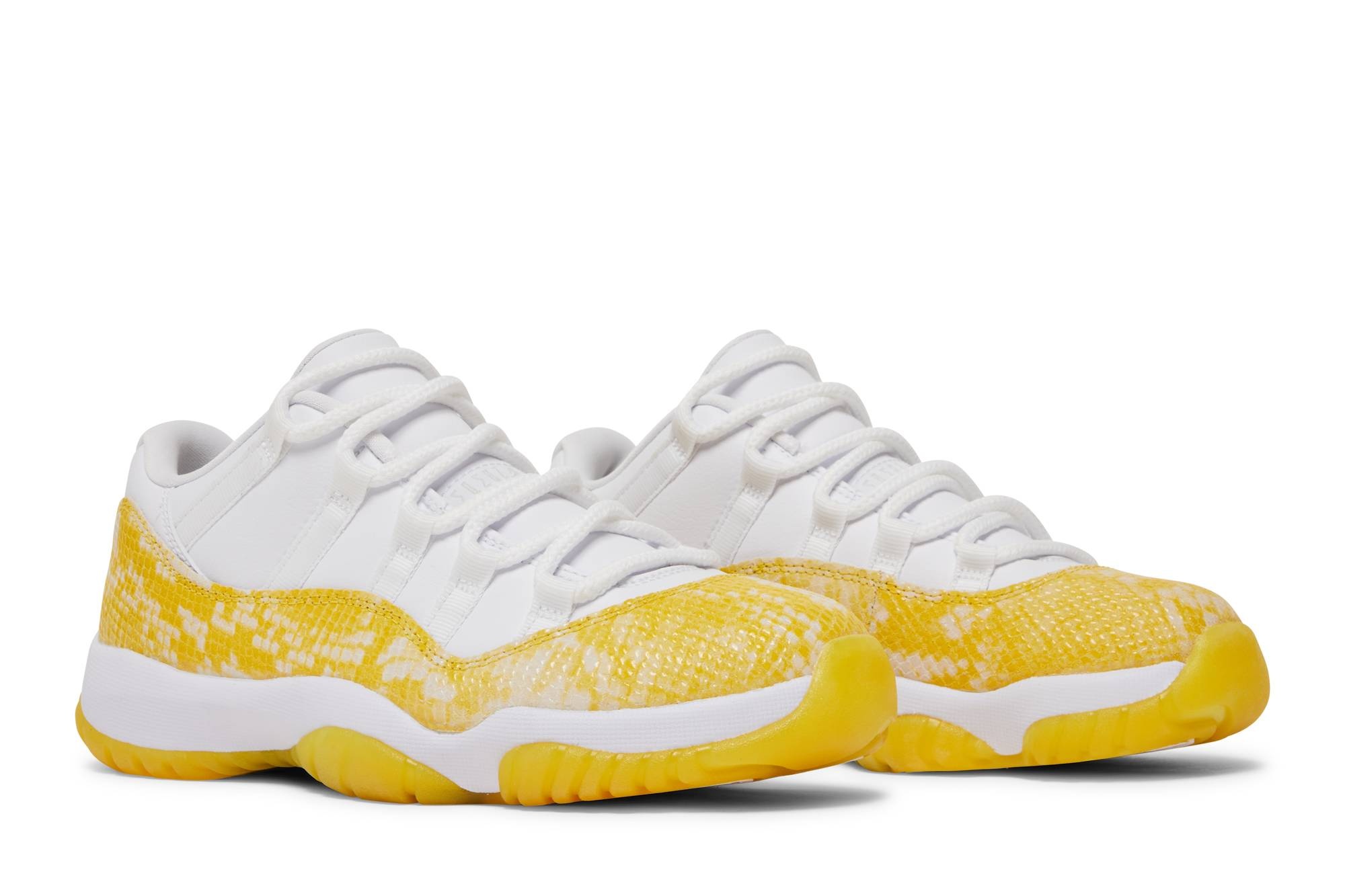 Wmns Air Jordan 11 Low 'Yellow Snakeskin' - 8